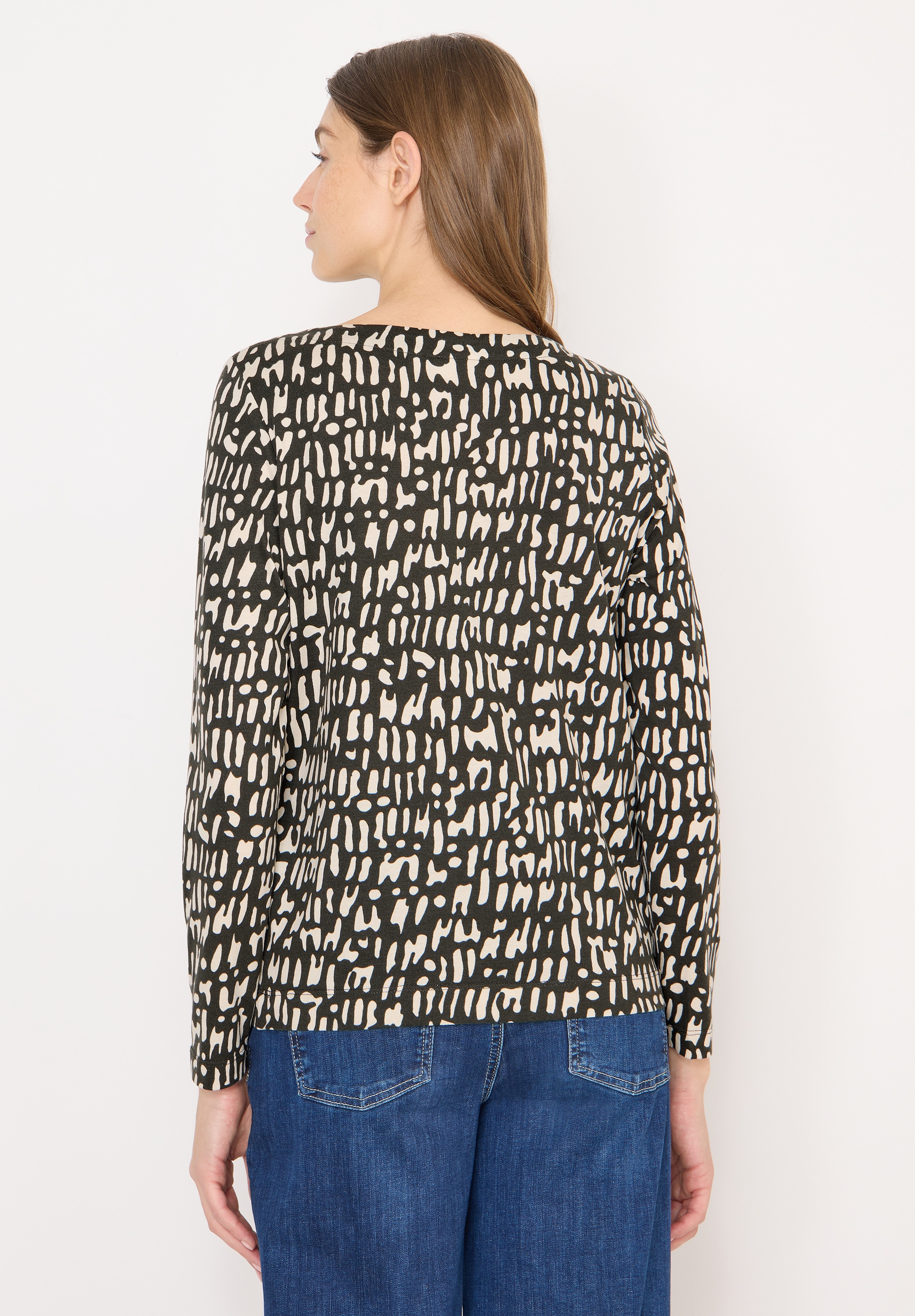 Cecil Langarmshirt mit grafischem Muster
