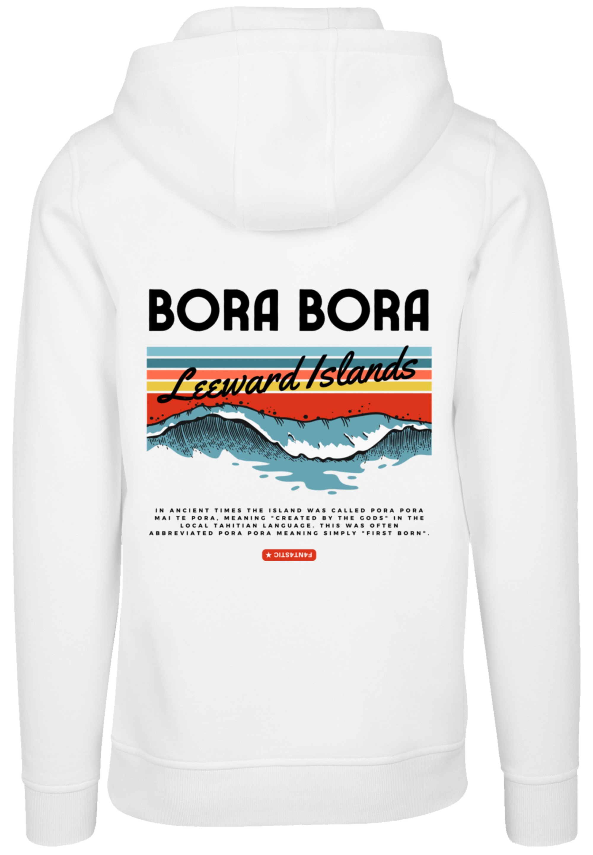 F4NT4STIC Kapuzenpullover »Bora Bora Leewards Island«, Hoodie, Warm, Bequem