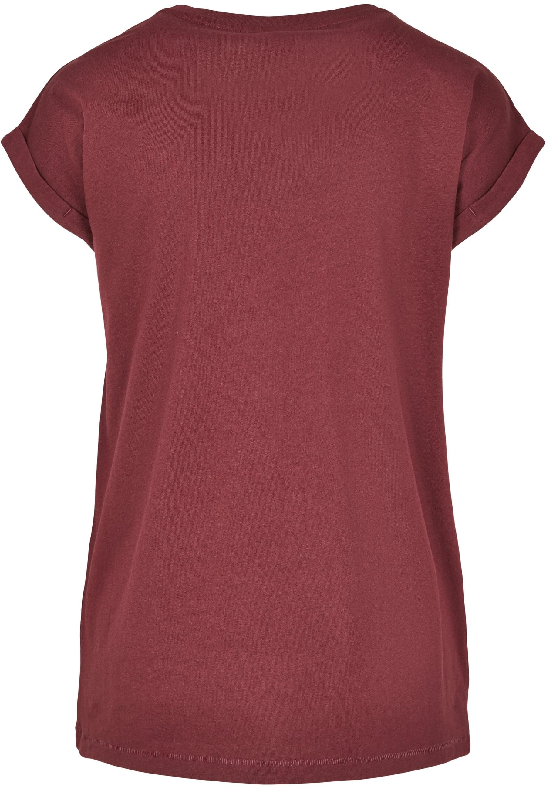 URBAN CLASSICS Kurzarmshirt »Urban Classics Damen Ladies Extended Shoulder Tee«, (1 tlg.)