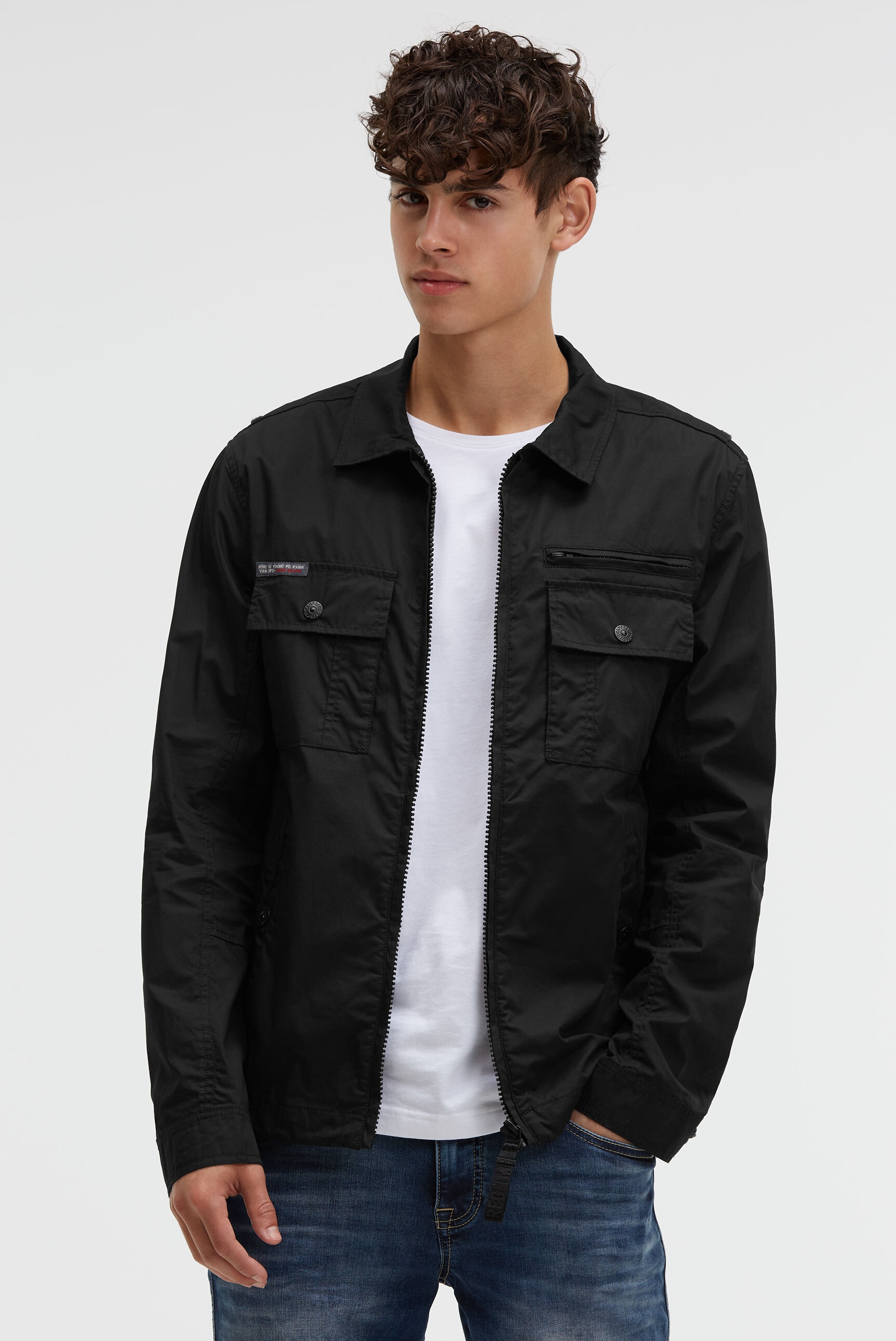 CAMP DAVID Outdoorjacke ohne Kapuze