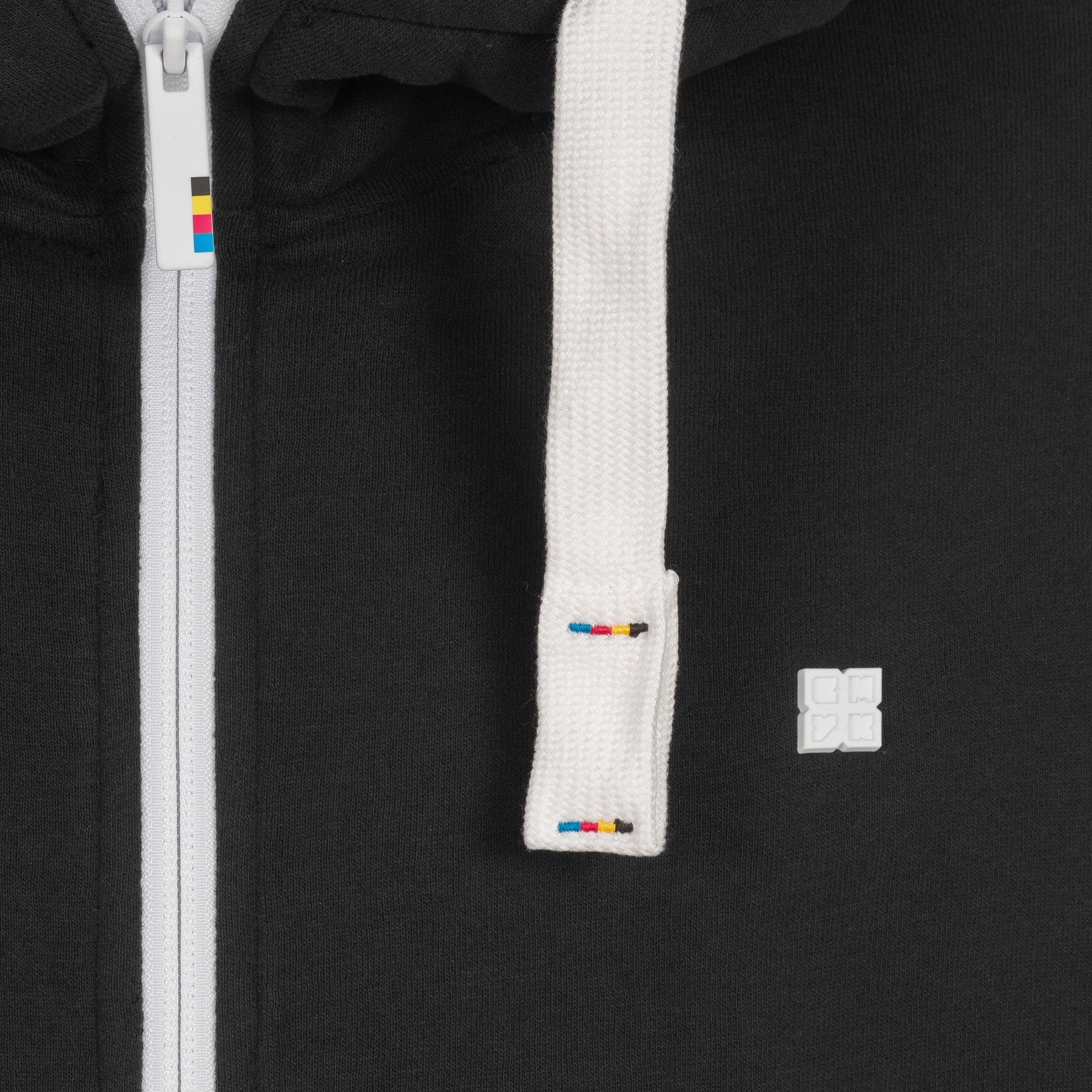 Thumbnail - DEPROC Active Kapuzensweatshirt "FinnCMYK II MEN", weiche Fleecejacke mit Kängurutasche