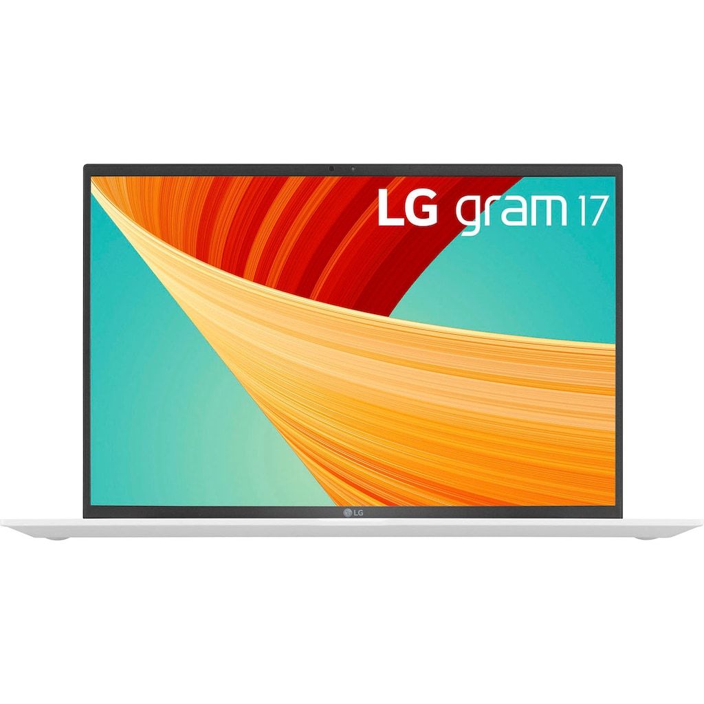LG Business-Notebook »Gram 17" Laptop, QHD+ IPS-Display, 16 GB RAM, Windows 11 Home,«, 43,18 cm, / 17 Zoll, Intel, Core i7, Iris Xe Graphics, 1000 GB SSD, 17Z90R-G.AA77G
