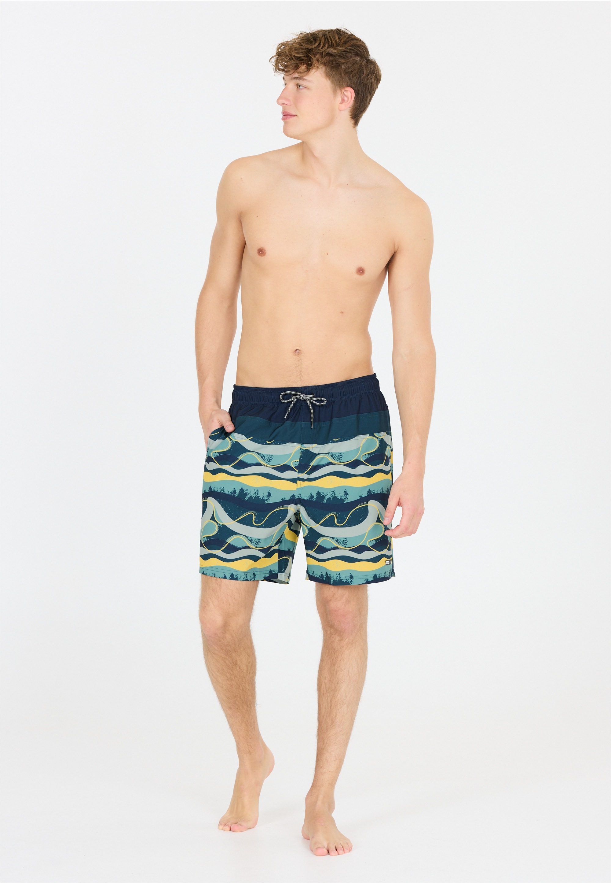 CRUZ Badeshorts »Marcel«, im knielangen Design