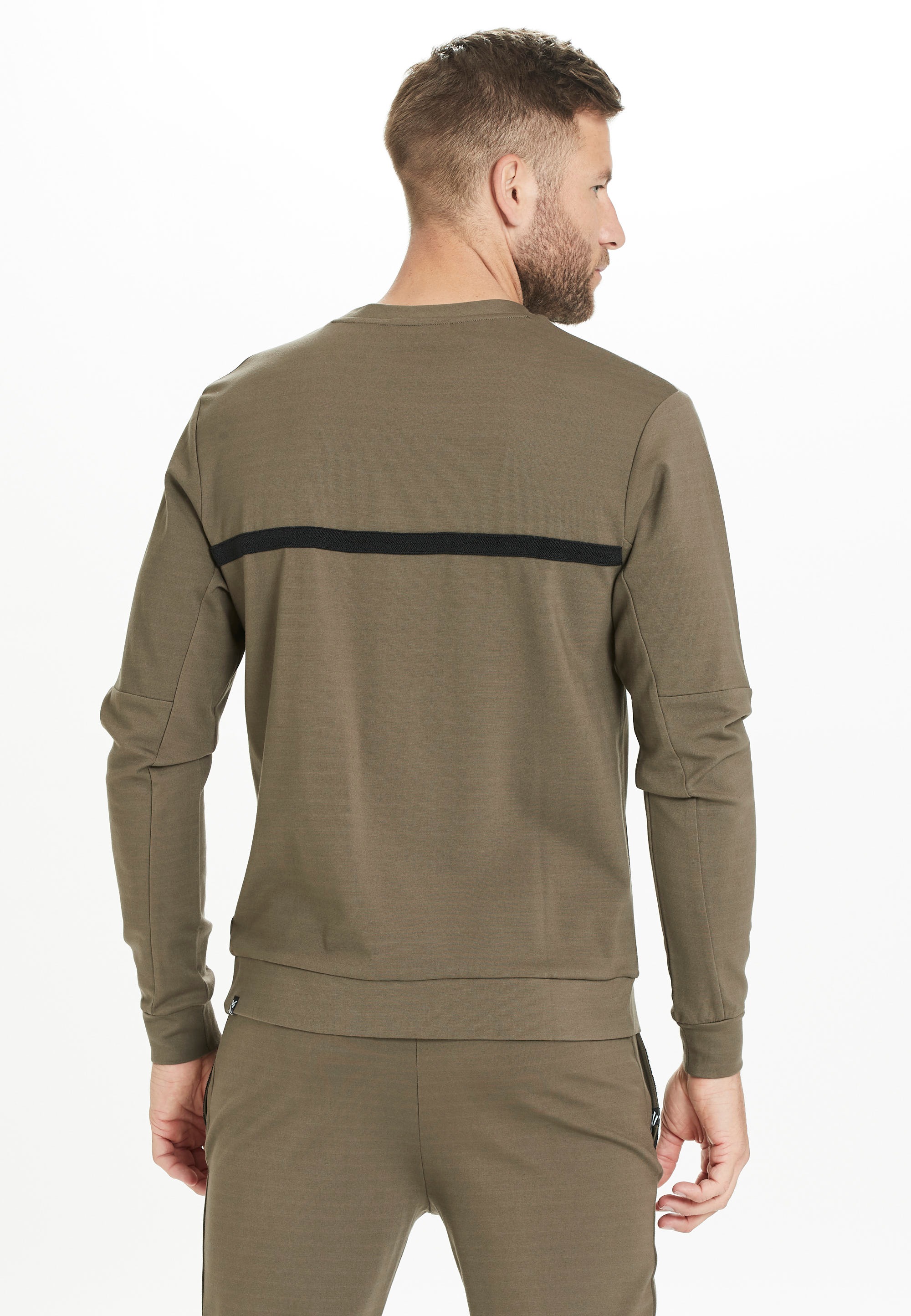 Virtus Sweatshirt »Leislon M Crew Neck«, mit praktischer Ärmeltasche