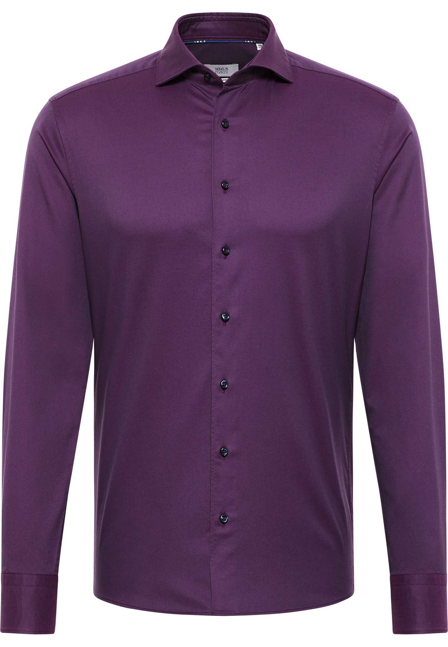 Eterna Langarmhemd »SLIM FIT«, EASY IRON (bügelleicht)
