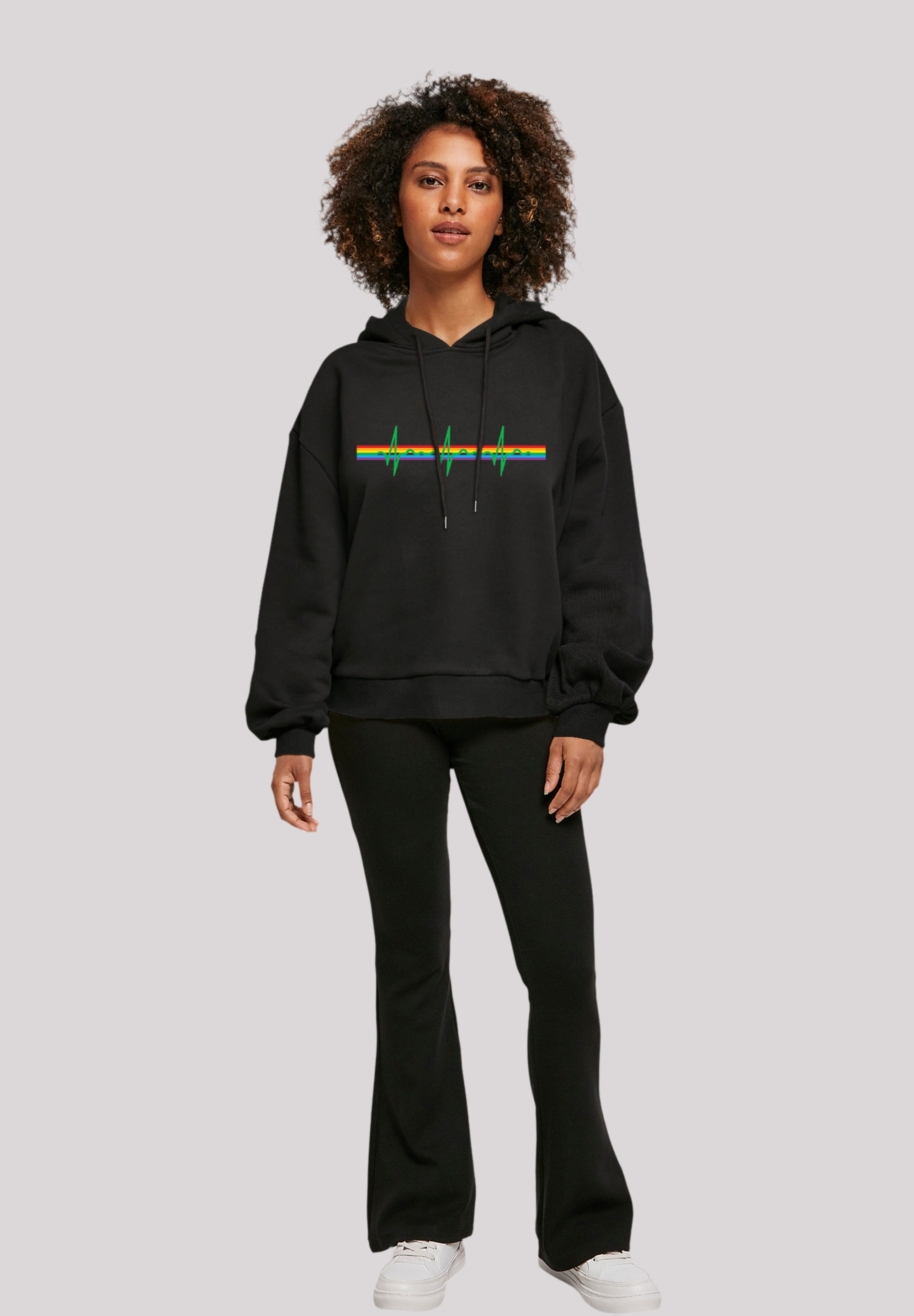 F4NT4STIC Kapuzenpullover »Pink Floyd Prism Heartbeat«, Print