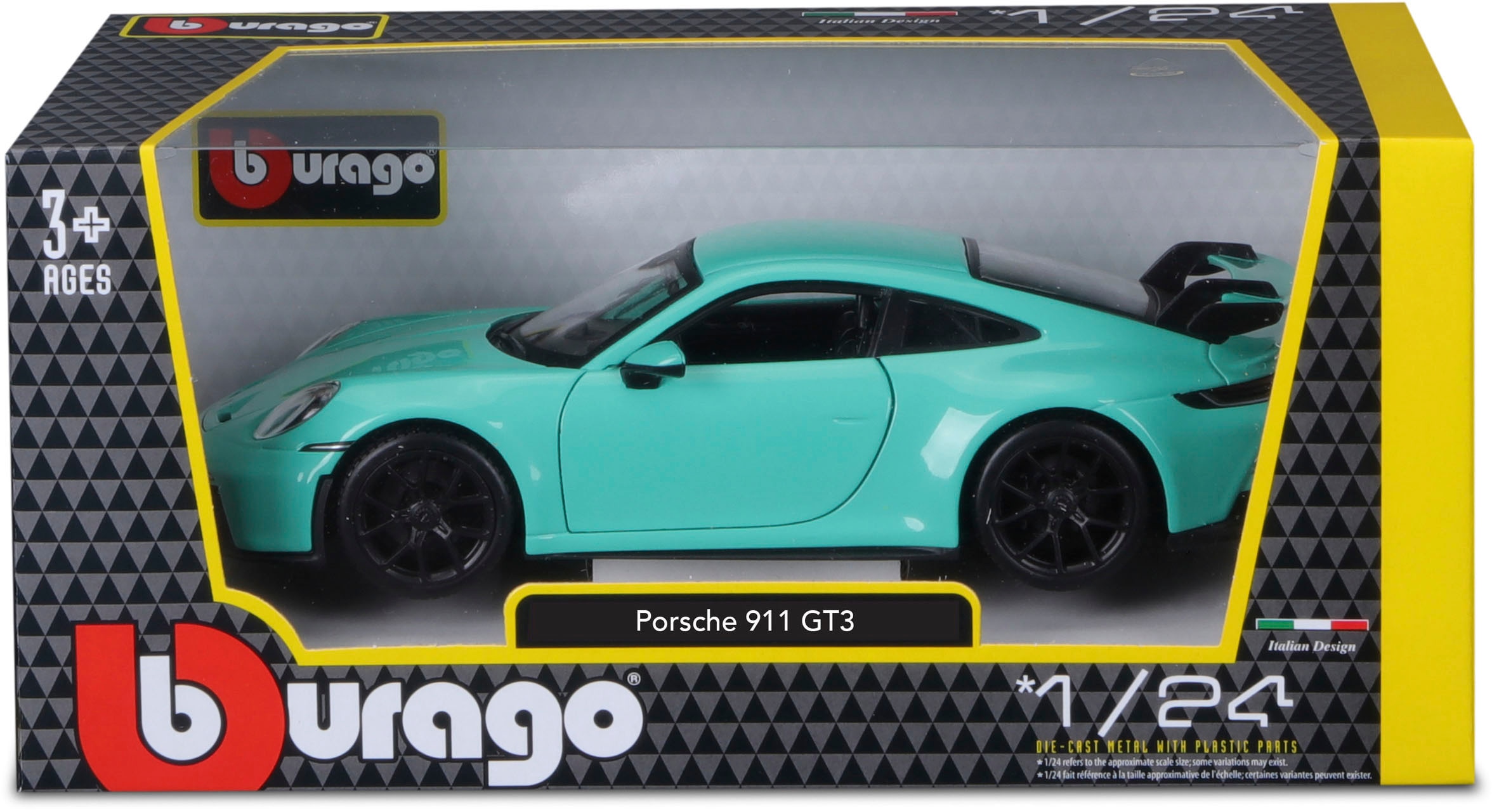 Bburago Sammlerauto »Porsche 911 GT3 ´21, grün«, 1:24