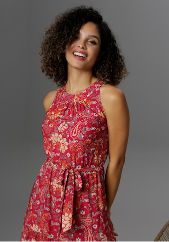 Aniston CASUAL Sommerkleid, mit fantasievollem Blumendruck - NEUE KOLLEKTION kaufen