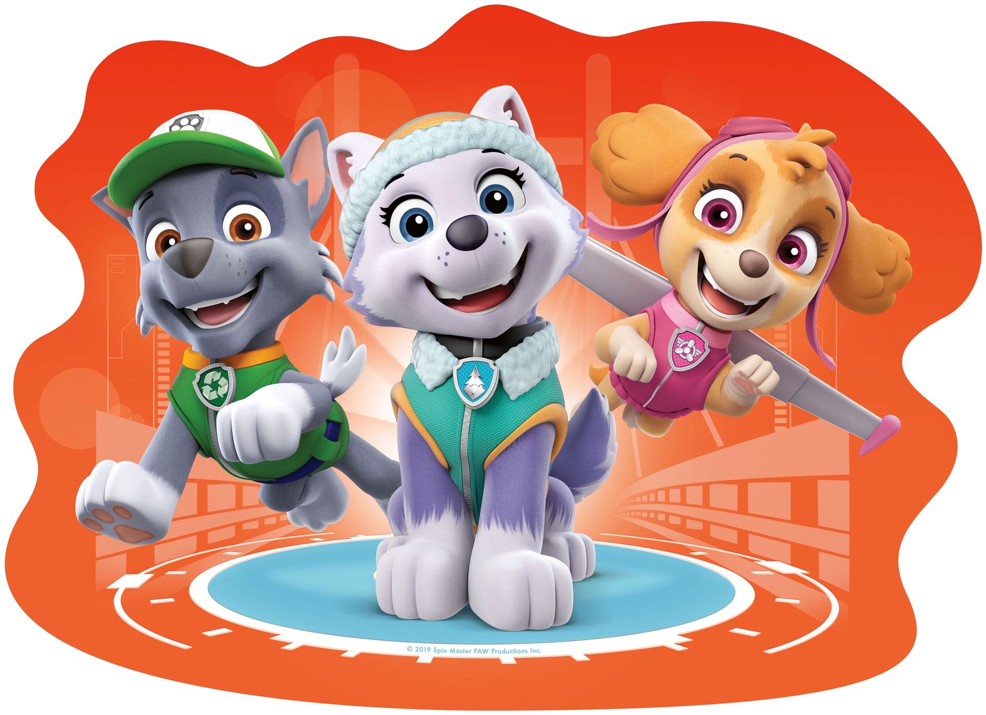 Ravensburger Konturenpuzzle »Paw Patrol, Helden mit Fell« Made in Europe