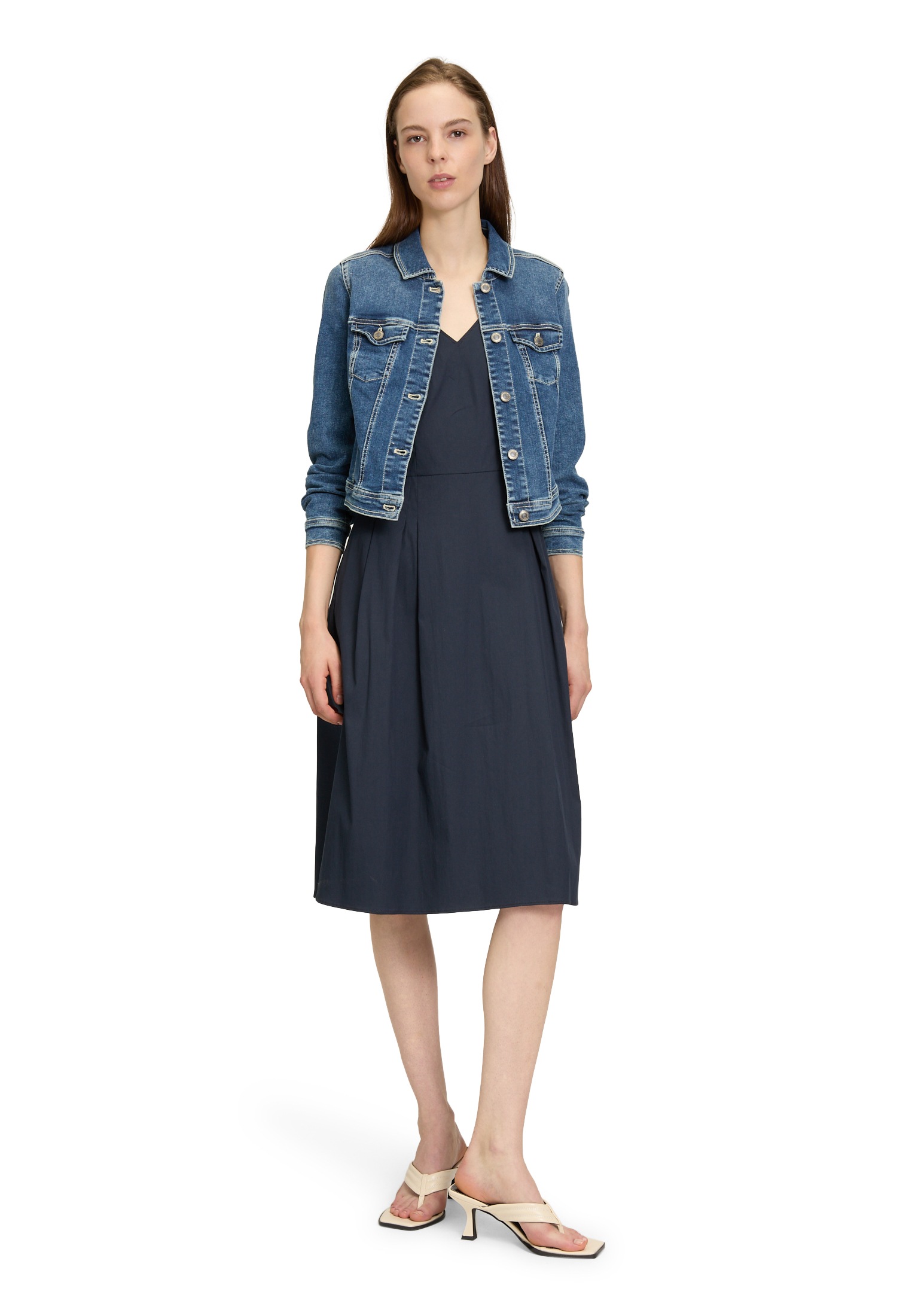 Vera Mont Jeansjacke »Vera Mont Jeansjacke mit Waschung«