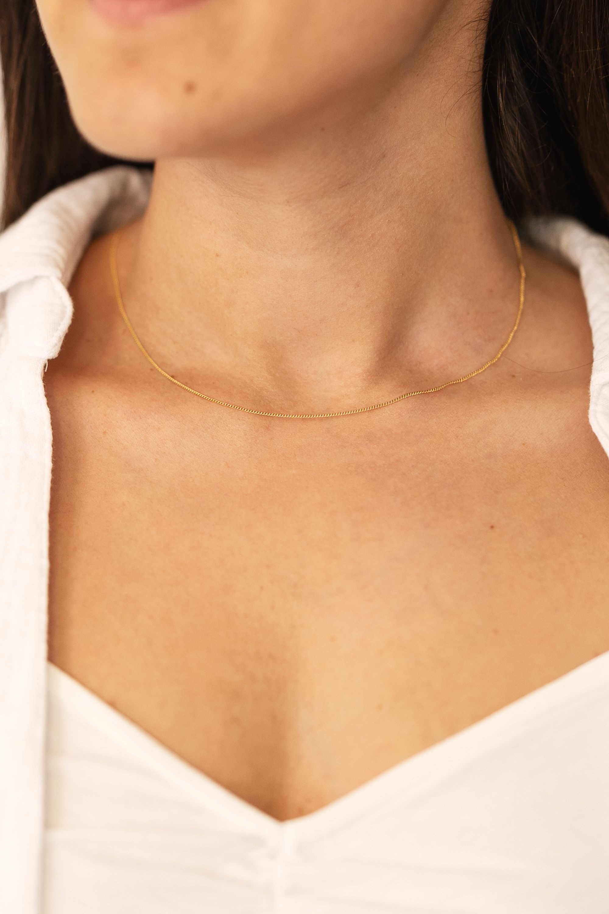 Fascination by Ellen K. Collierkettchen »Gold 333 Panzerkette 38/36cm«