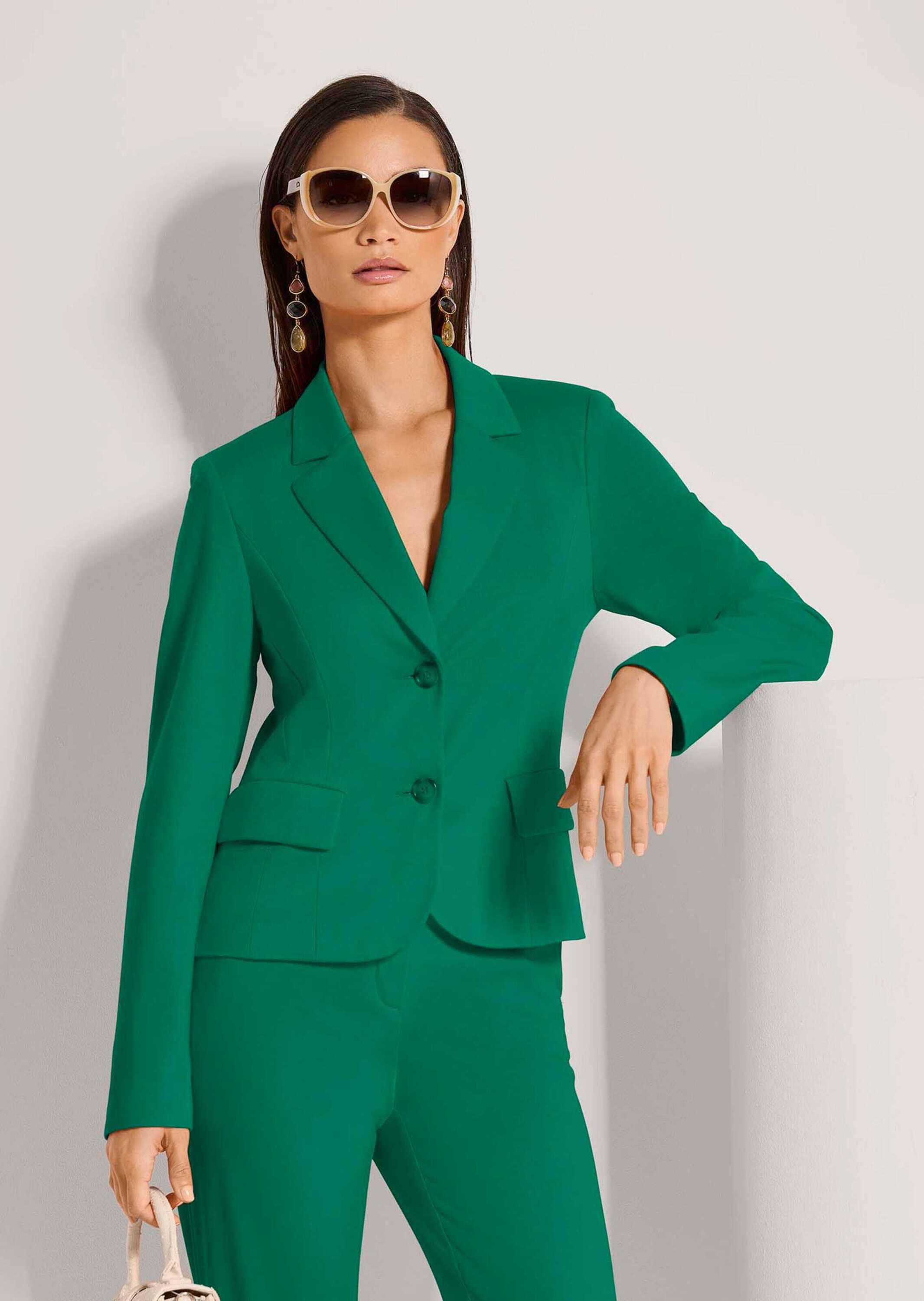 MADELEINE Jackenblazer »Jerseyblazer Taillierter Jerseyblazer, Viskose«