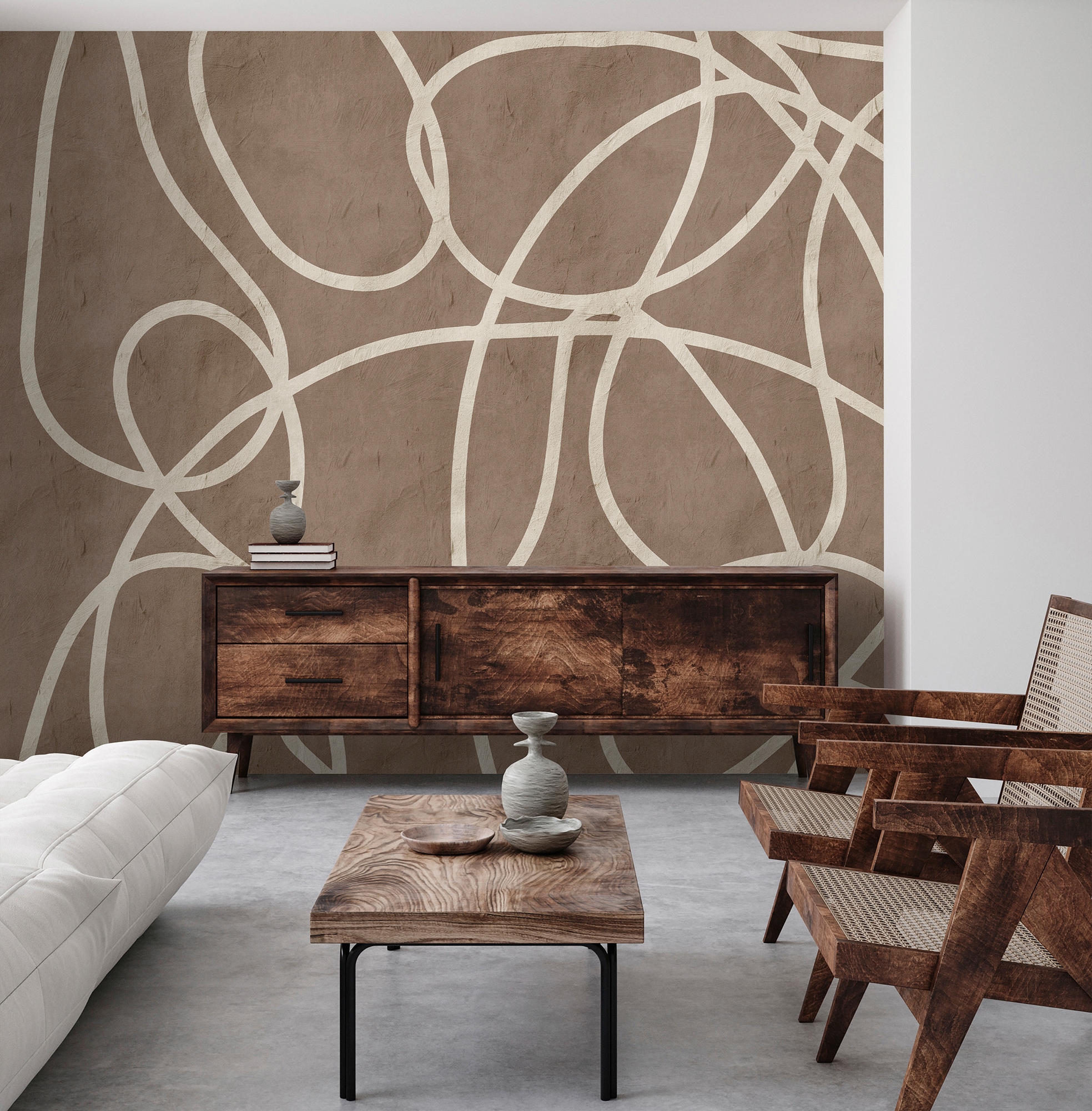 living walls Fototapete »Walls by Patel Serengeti«, Vlies, Wand