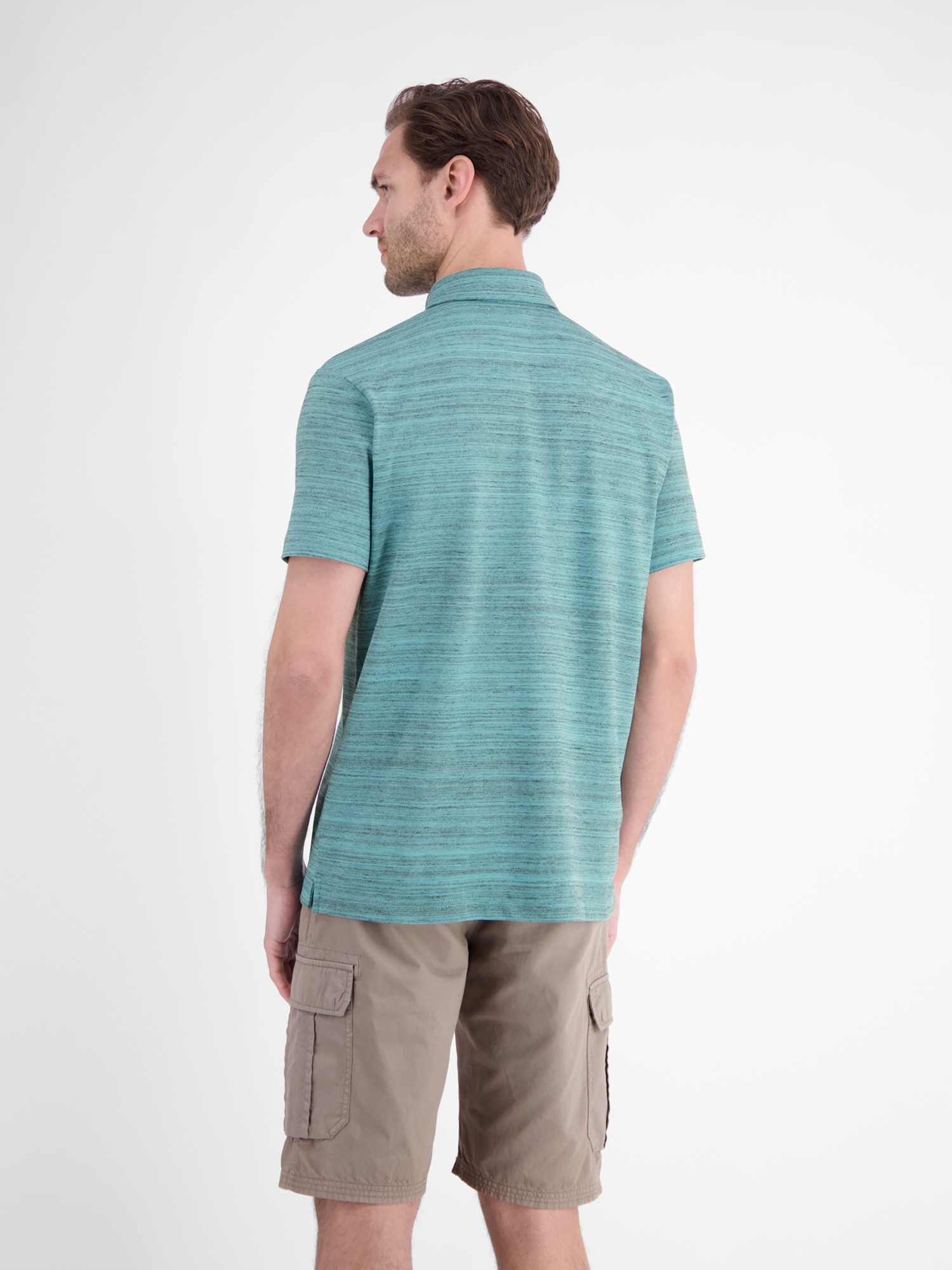 LERROS Poloshirt »Polo aus leichtem Baumwollmischgewebe mit griffiger Haptik«