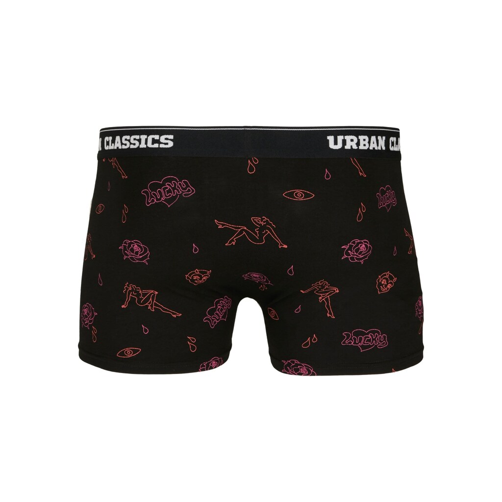 URBAN CLASSICS Boxershorts »Herren Boxer Shorts 3-Pack«, (1 St.)