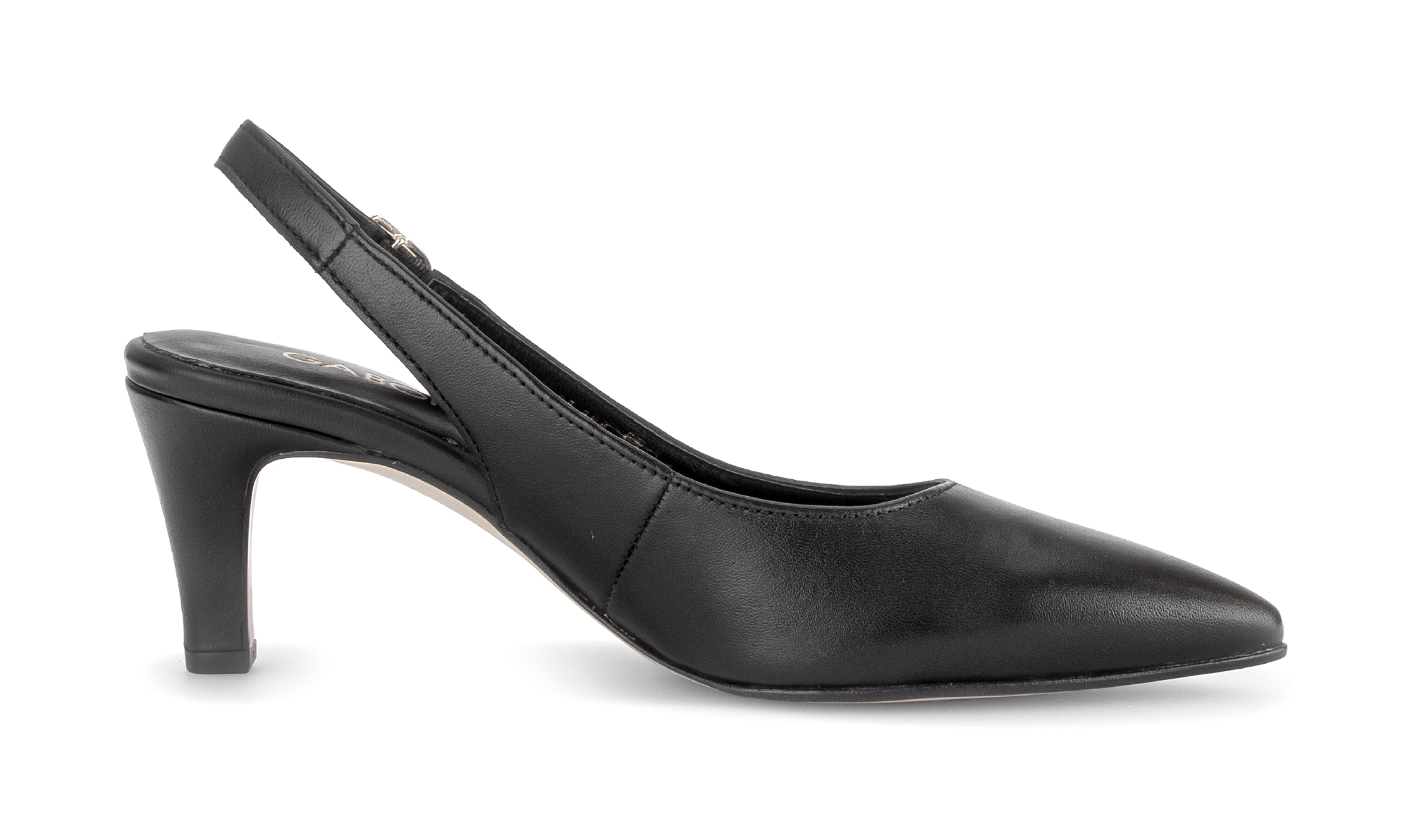 Gabor Slingpumps  , Trichterabsatz, Businessschuh, Abendschuh in spitzer Form, G-Weite