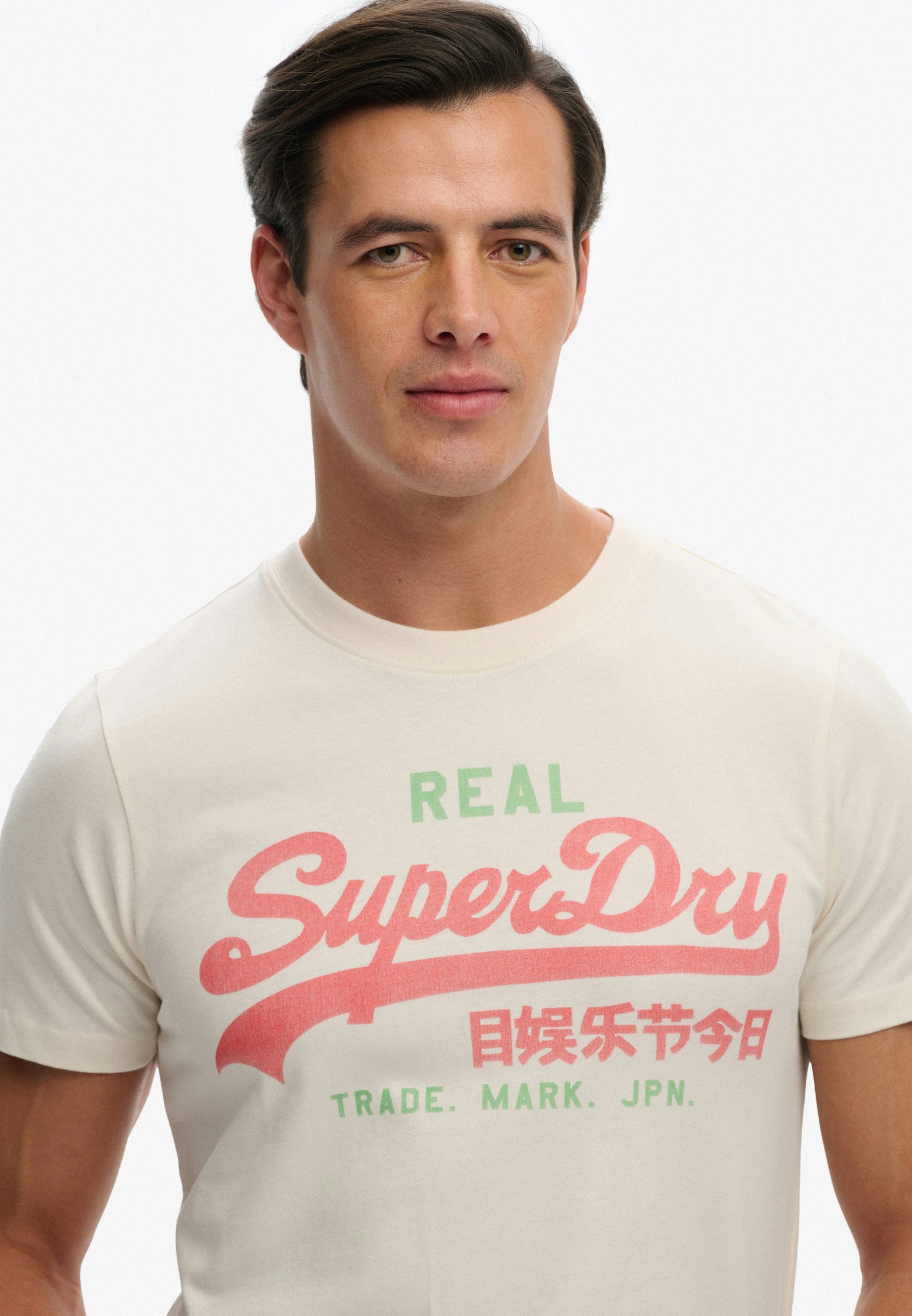 Superdry Rundhalsshirt »VL CLASSIC TEE« mit klassischem Vintage-Logo Print