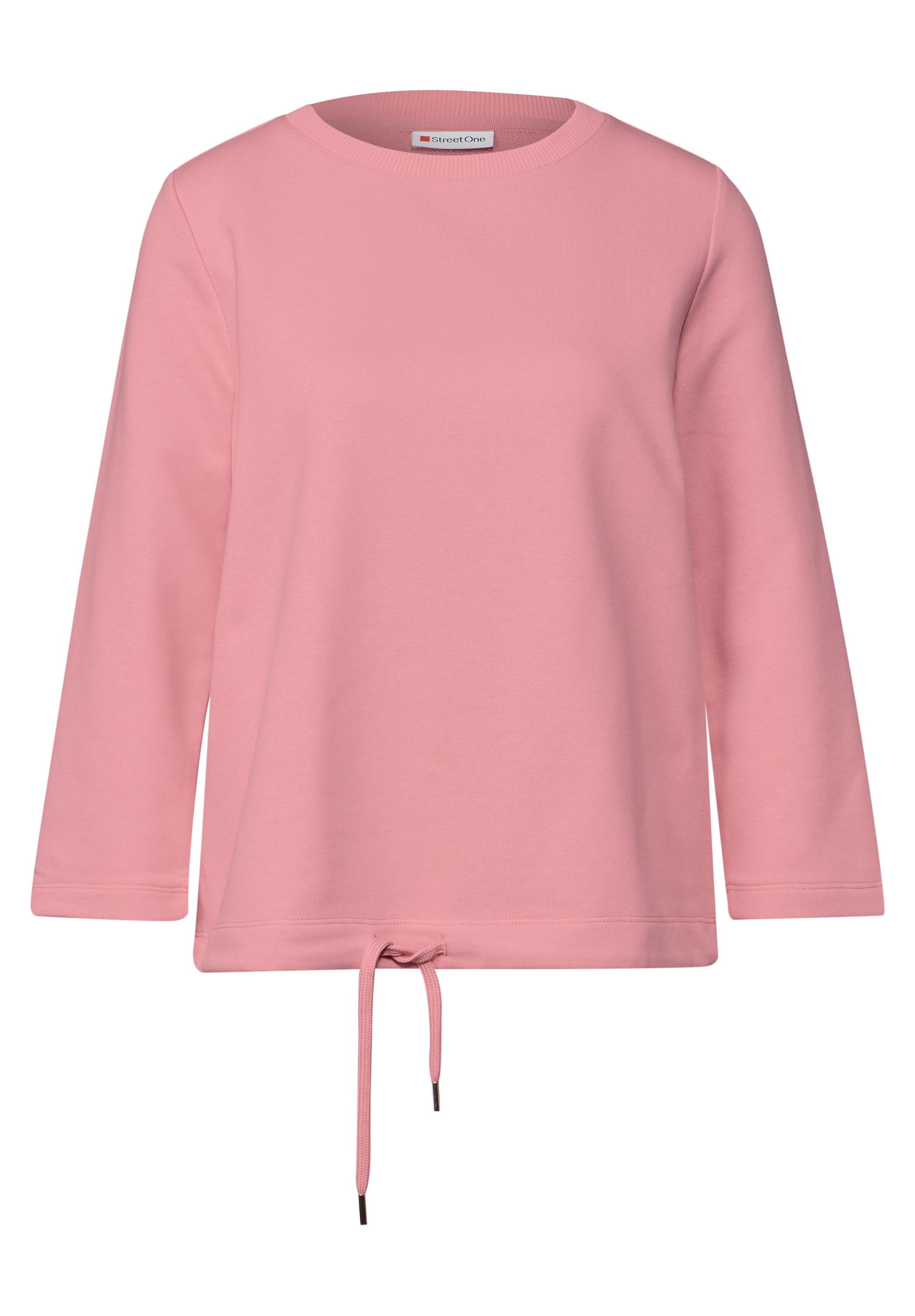 STREET ONE Sweatshirt, mit elastischem Materialmix