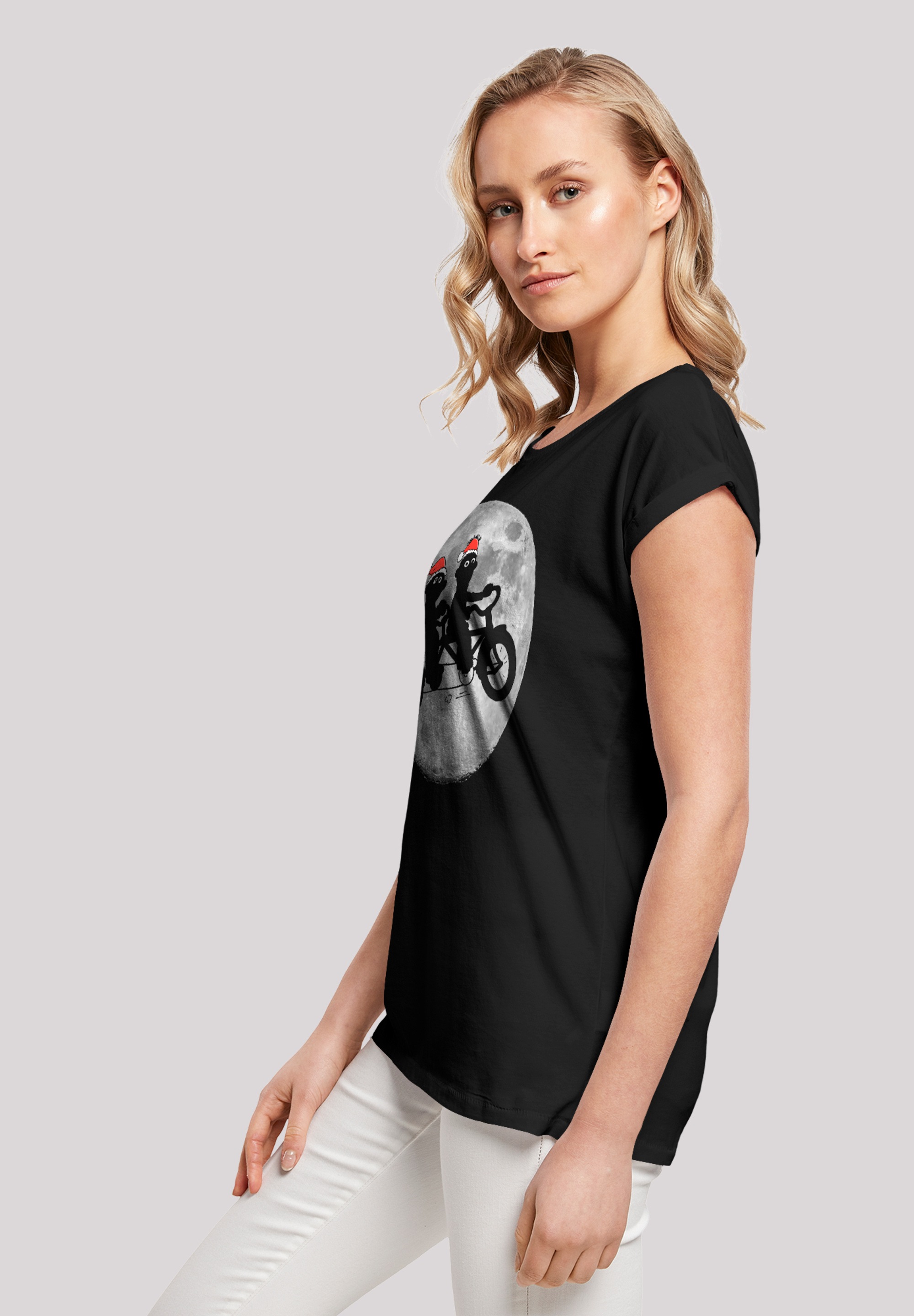F4NT4STIC T-Shirt »Sesamstrasse Ernie & Bert Weihnachten«, Premium Qualität
