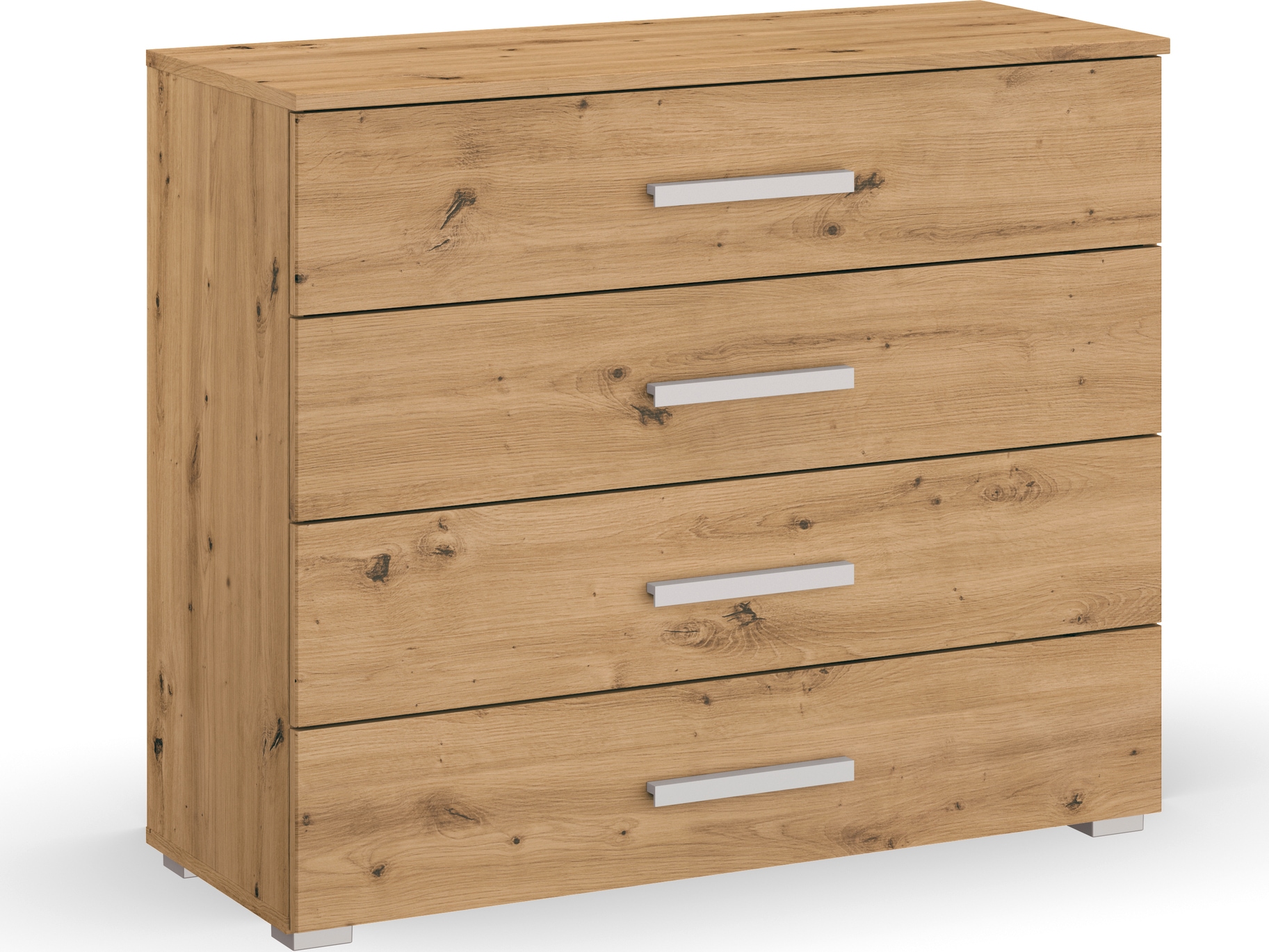 rauch Kommode "Sideboard Schubladenkommode Schubkastenkommode KOLUNA Hochglanzfront", Breite 93 cm mit 4 großen Schublad