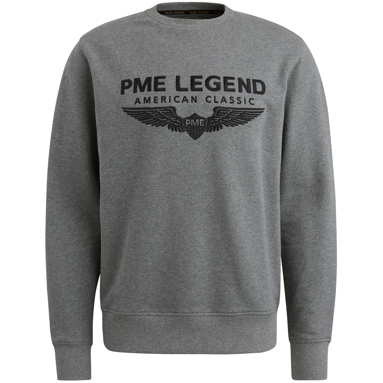 PME LEGEND Sweatshirt »Crewneck soft terry with logo«, mit Logo Stickerei