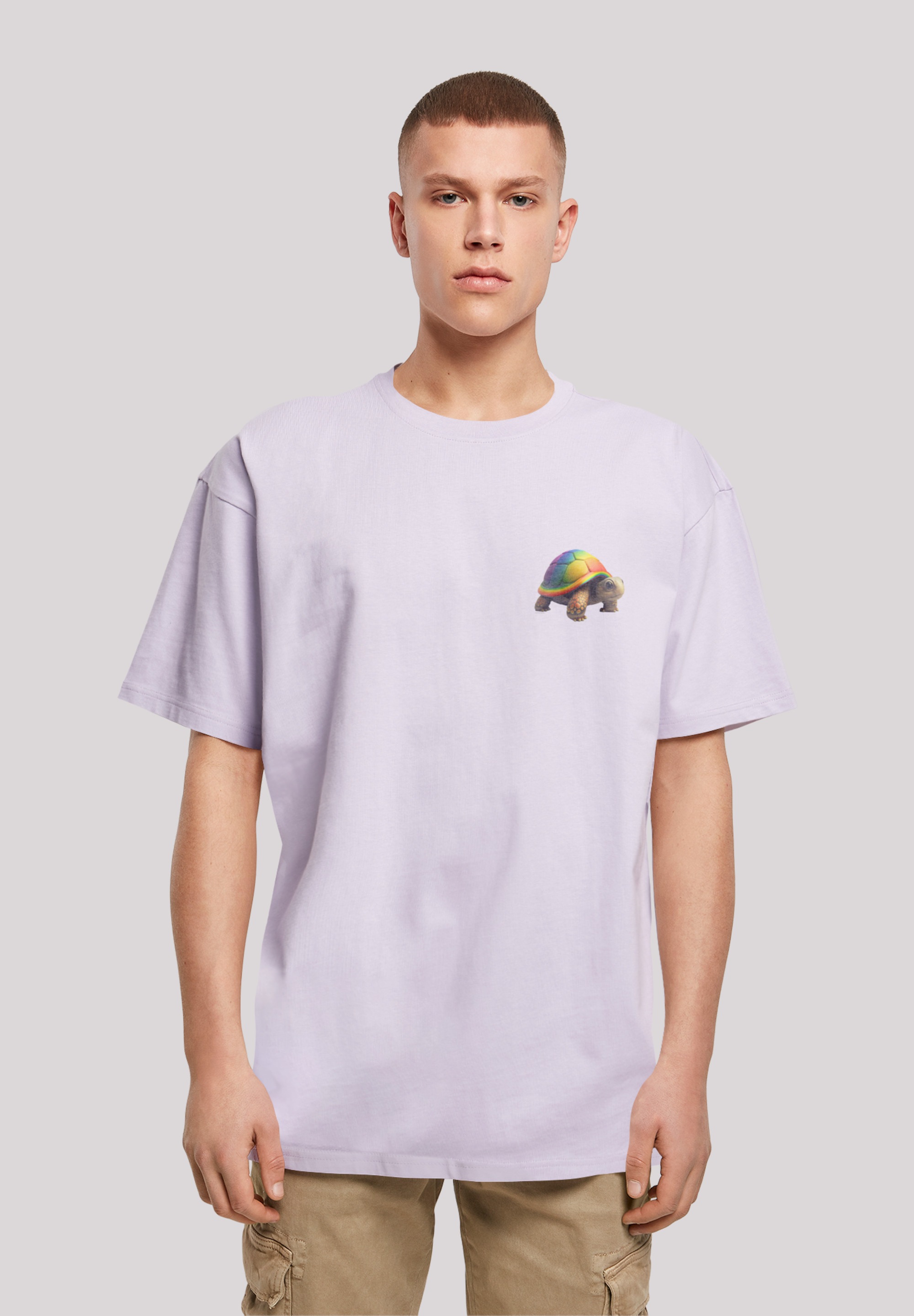 T-Shirt »Rainbow Turtle OVERSIZE TEE«, Print