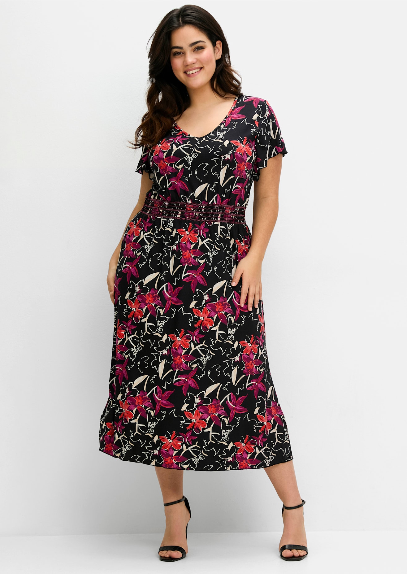 Sheego Jerseykleid "Jerseykleid" günstig online kaufen