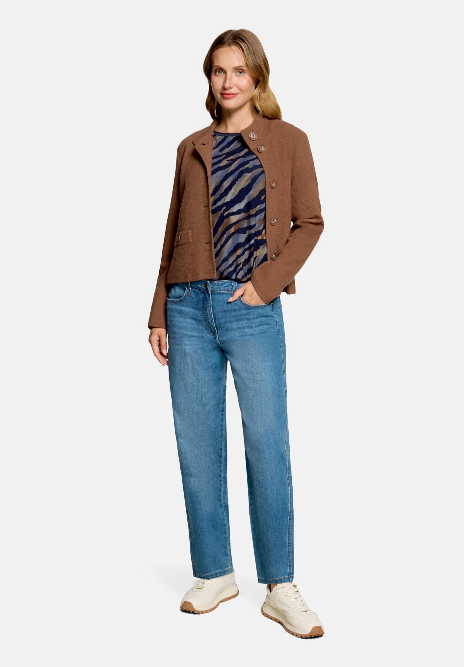 Betty Barclay Kurzarmshirt "Damen mit Tunnelzug" 1