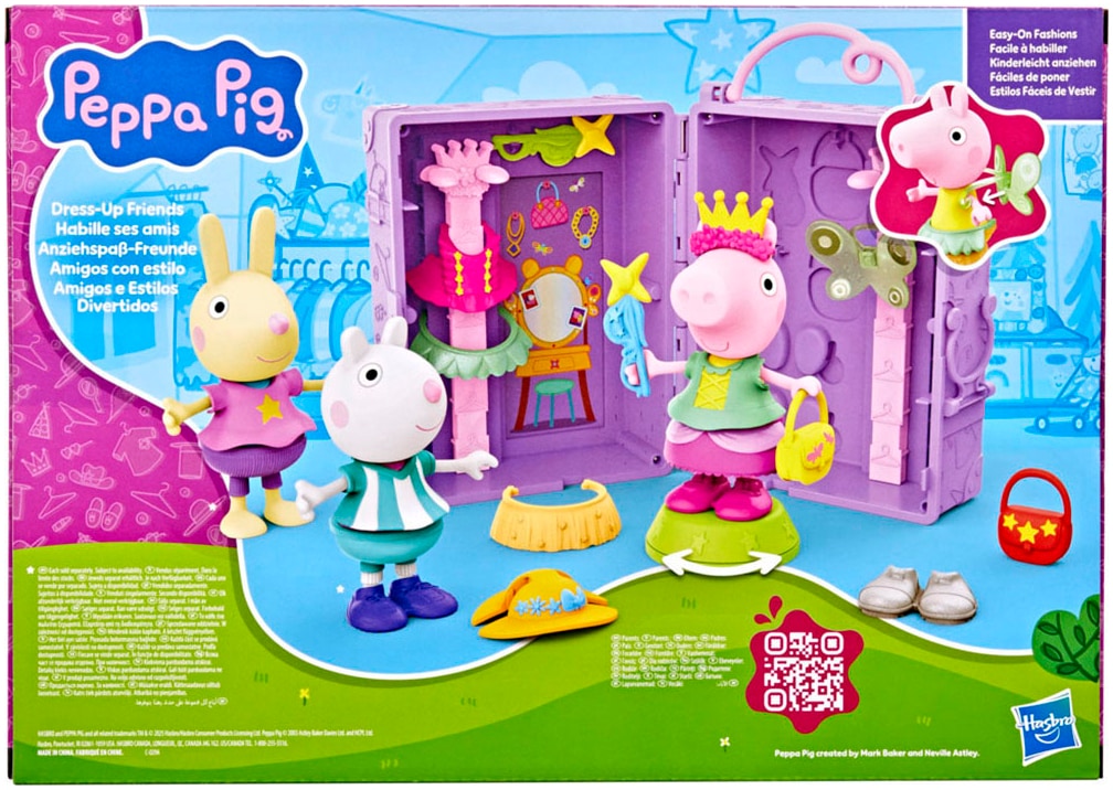 Hasbro Spielwelt »Peppa Pig Peppas Anziehspaß-Kleiderschrank«