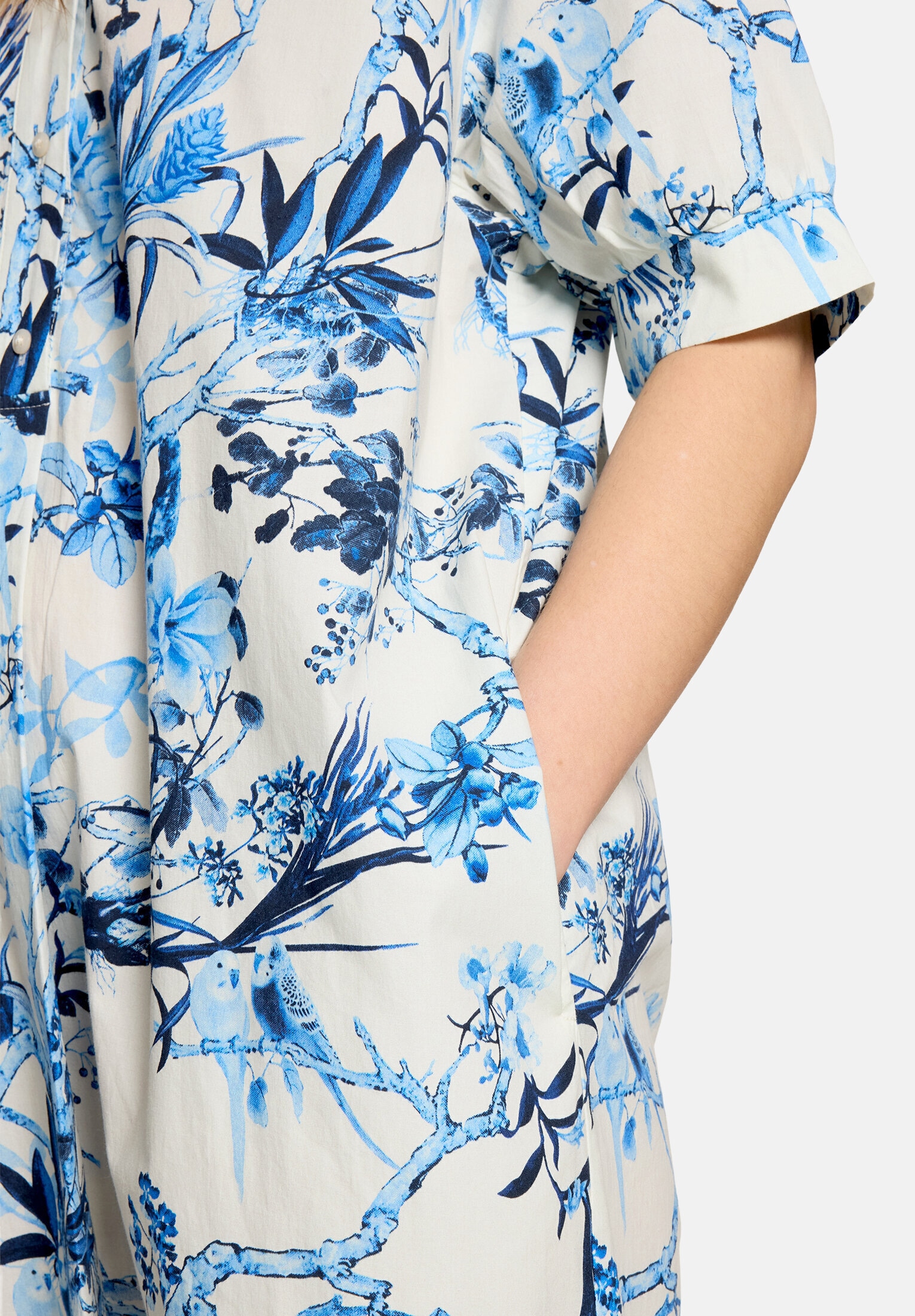 Vera Mont Hemdblusenkleid »Damen mit Knopfleiste« Nahttasche