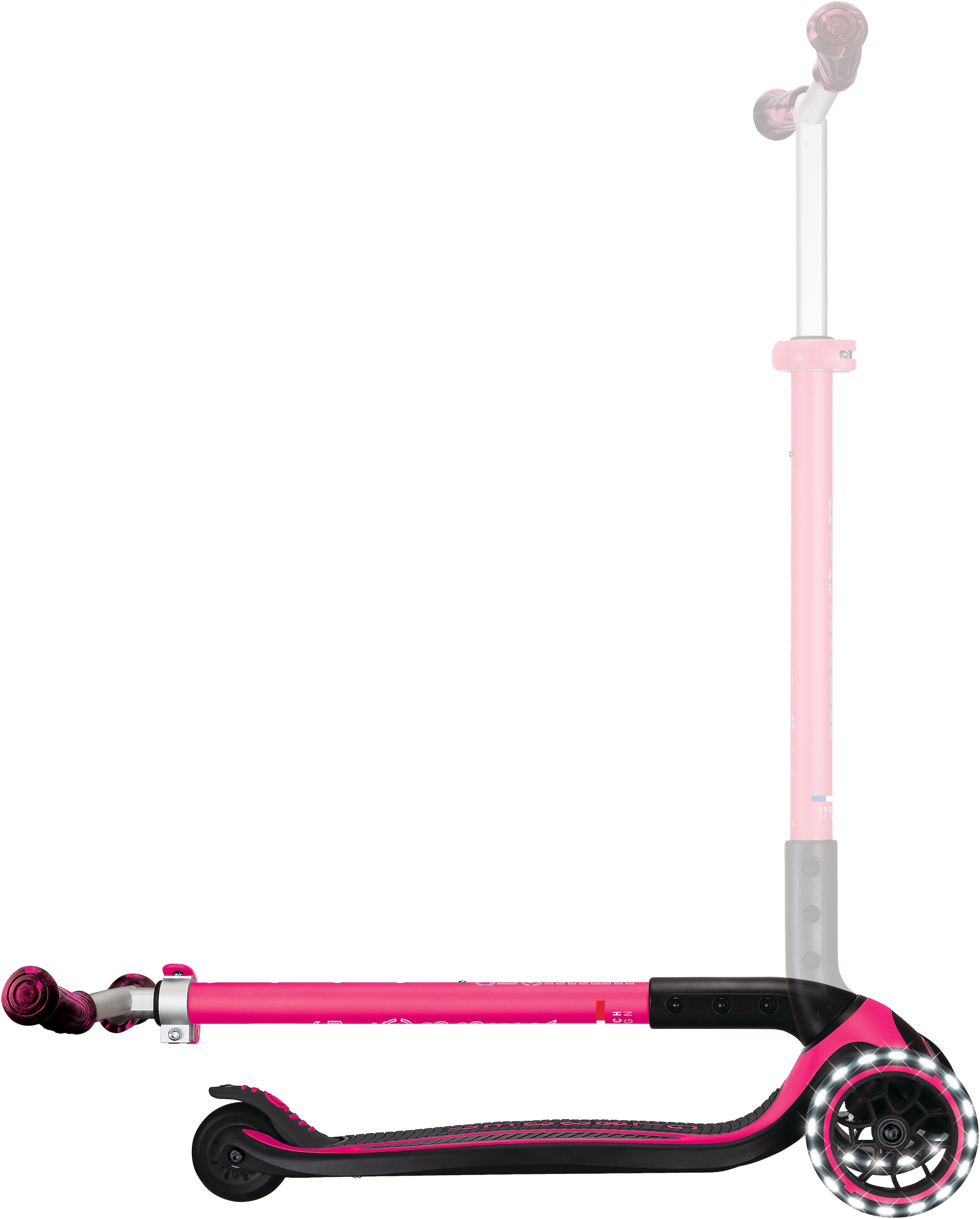 Globber Tretroller »ACE LIGHTS, mit Leuchtrollen«