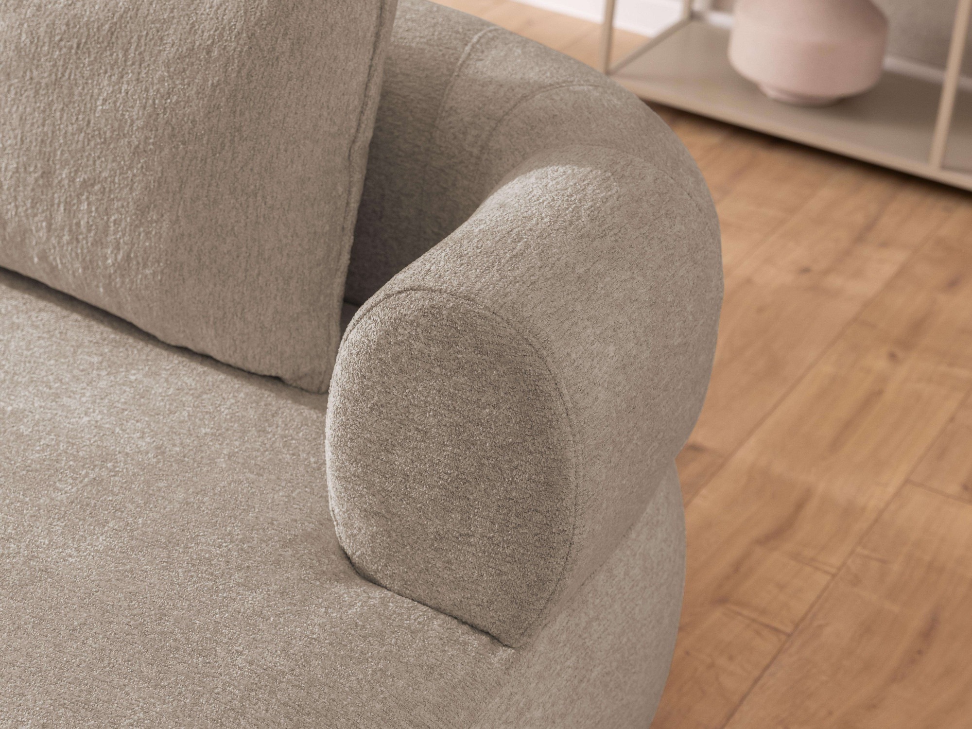 Home affaire Ecksofa »LUSSAC L-Form Design-Sofa mit Zierkissen, Maße B/T/H: 257/159/78 cm«, hoher Sitzkomfort und modernes Design, Sofa ohne Bettfunktion