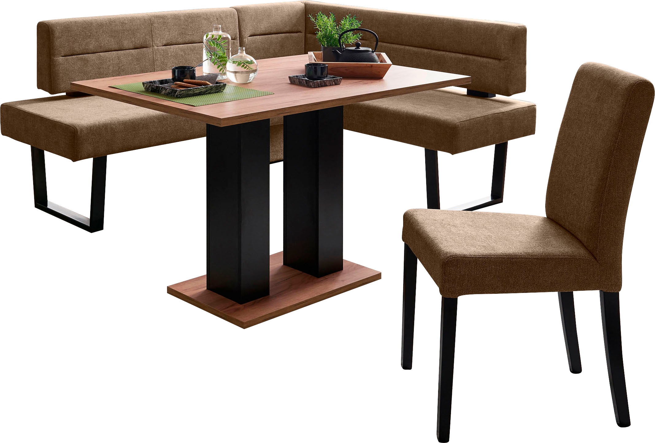 massivline&more Eckbankgruppe "Martina" 5 Stk. tlg. frei im Raum stellbar günstig online kaufen