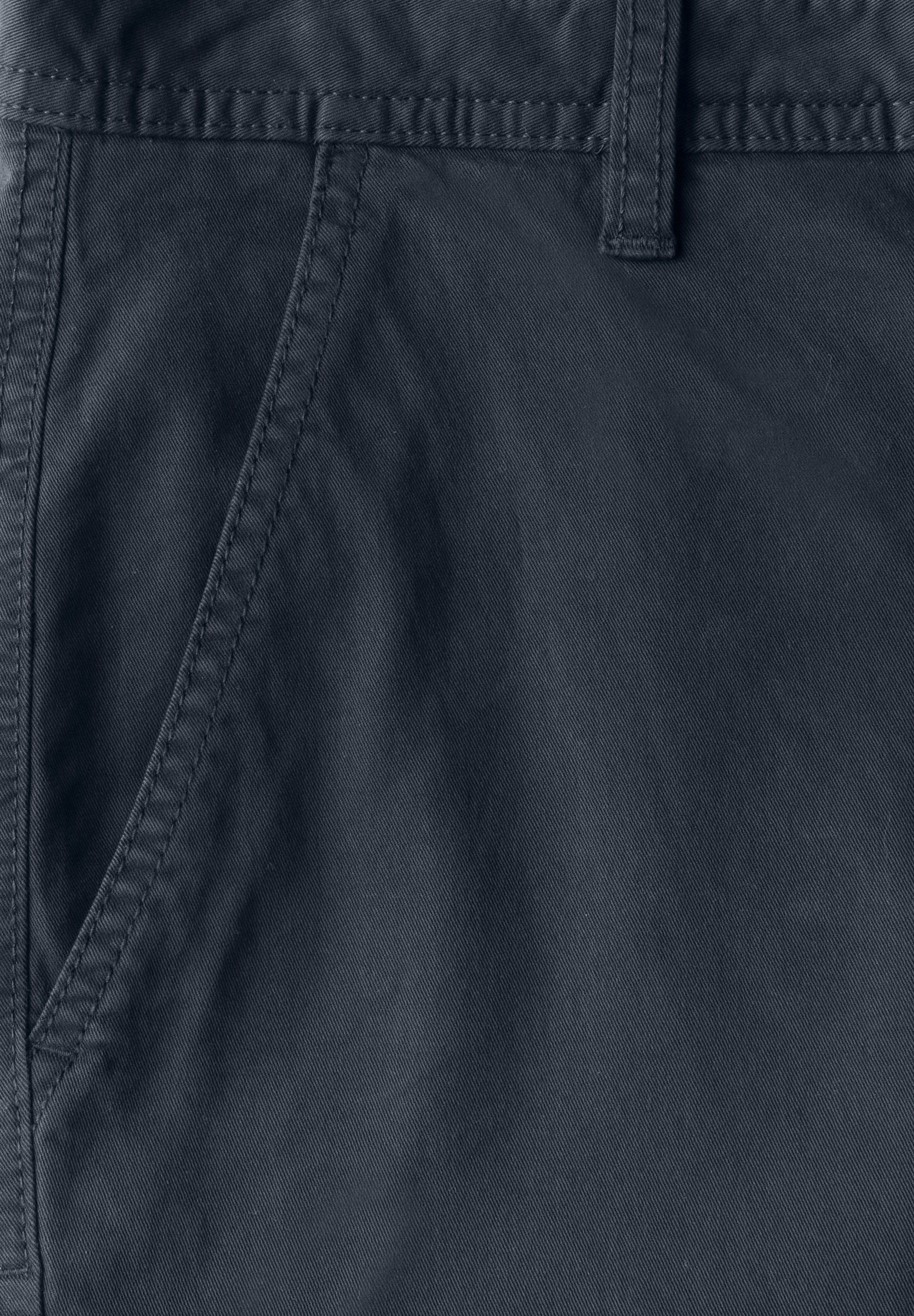 STREET ONE MEN Shorts, aus Baumwolle mit Stretchanteil