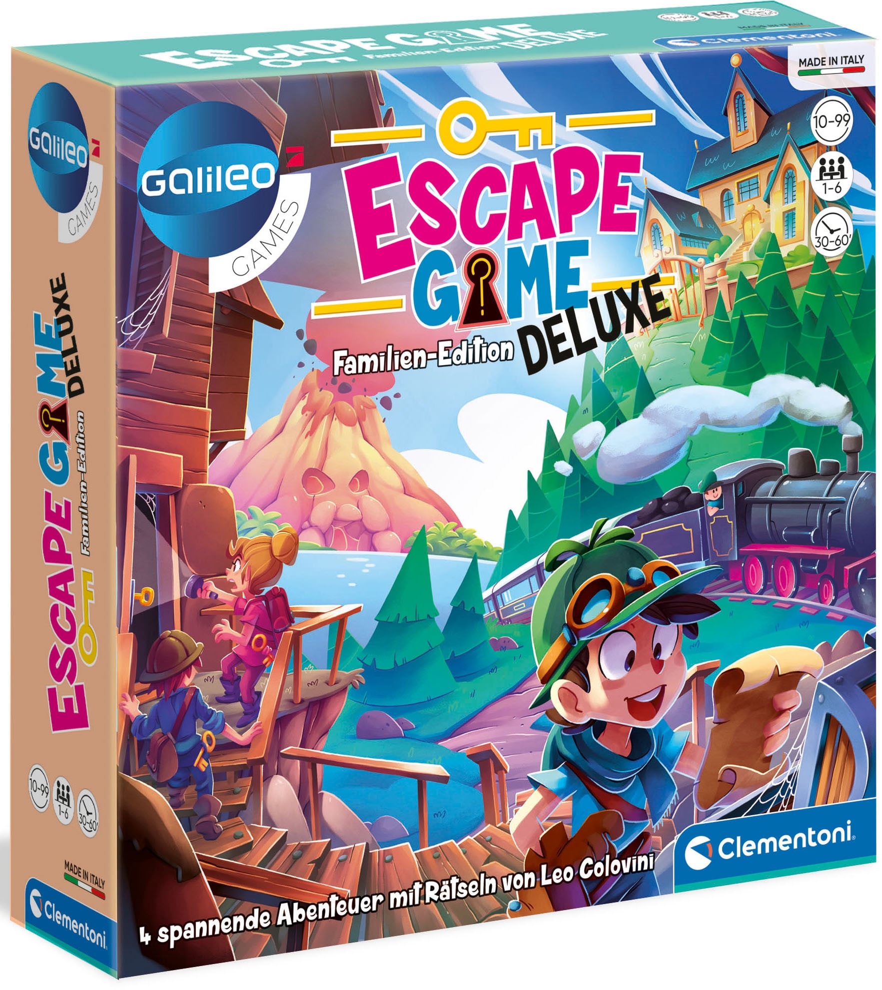 Clementoni® Spiel »Galileo, Escape Game Deluxe«, Made in Europe