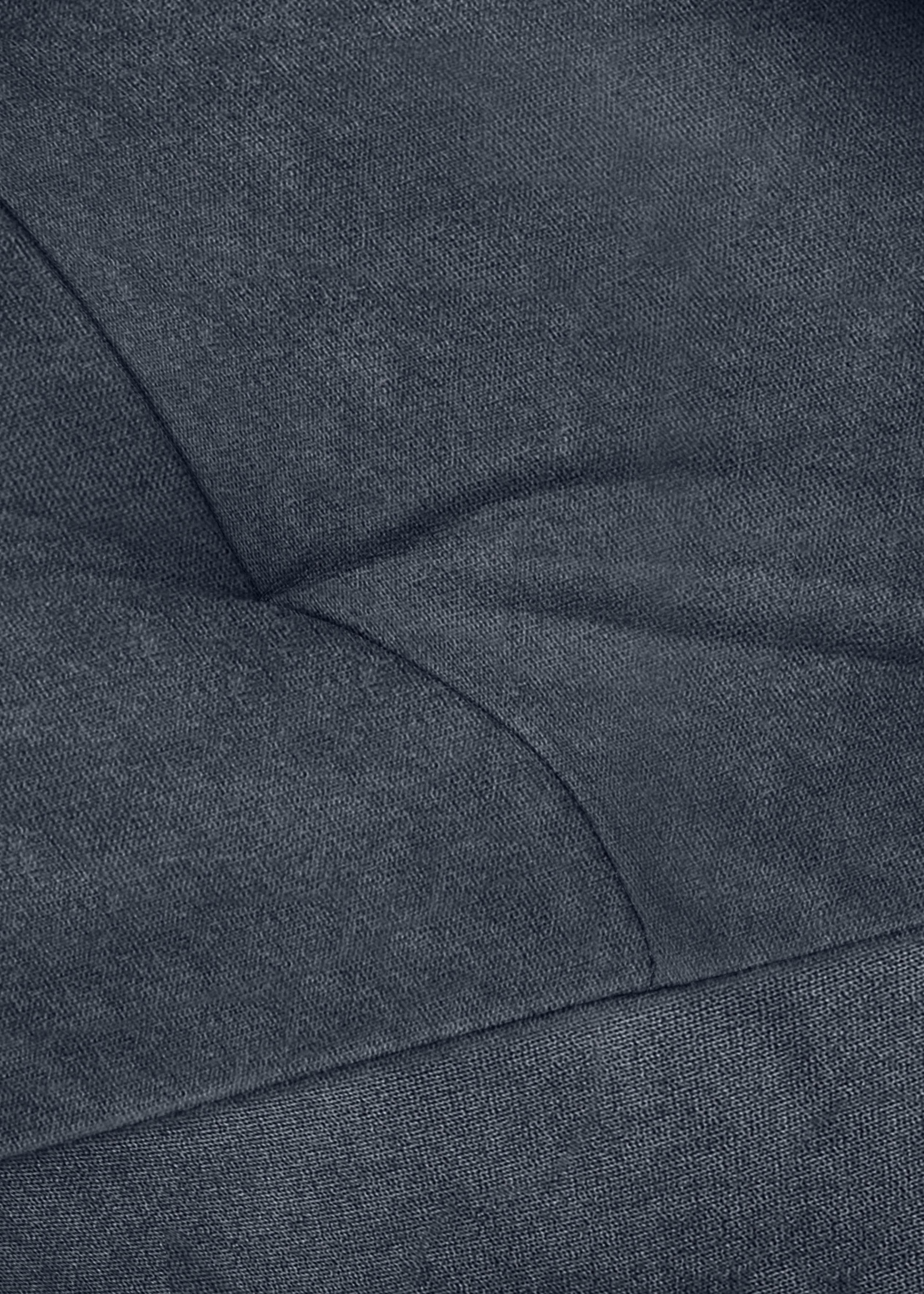 W.SCHILLIG Chaiselongue »softy«, mit dekorativer Heftung im Sitz, Füße schwarz pulverbeschichtet