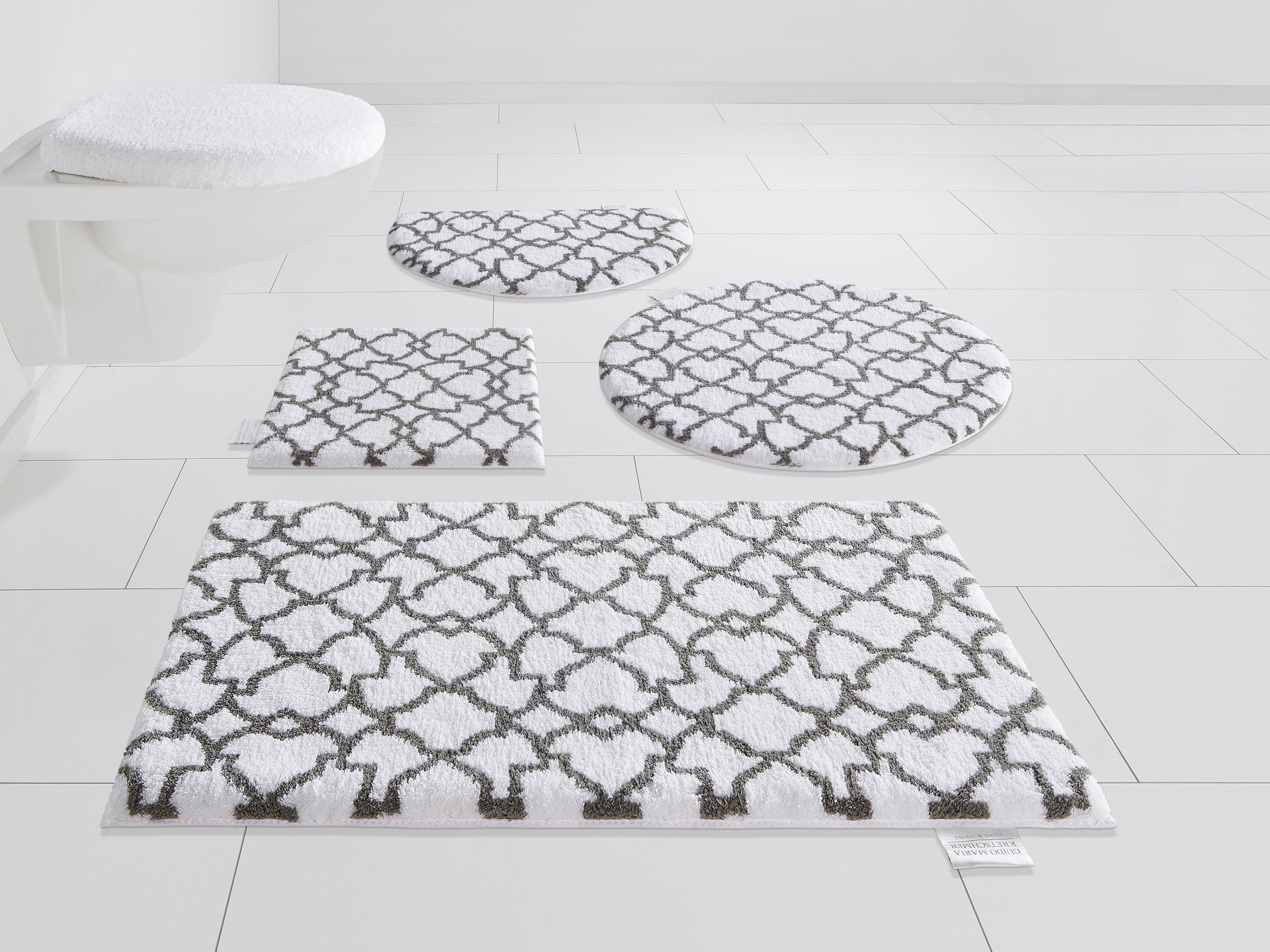Guido Maria Kretschmer Home&Living Badematte "Birdal" Höhe 15 mm rutschhemm günstig online kaufen