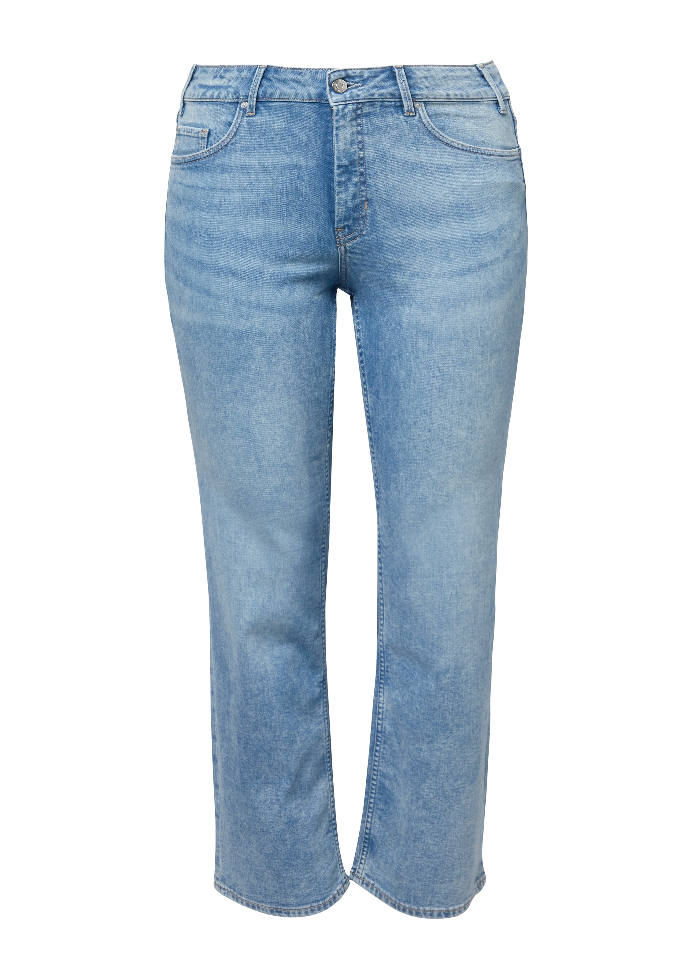 s.Oliver CURVE Bootcut-Jeans mit Stretch/Große Größen