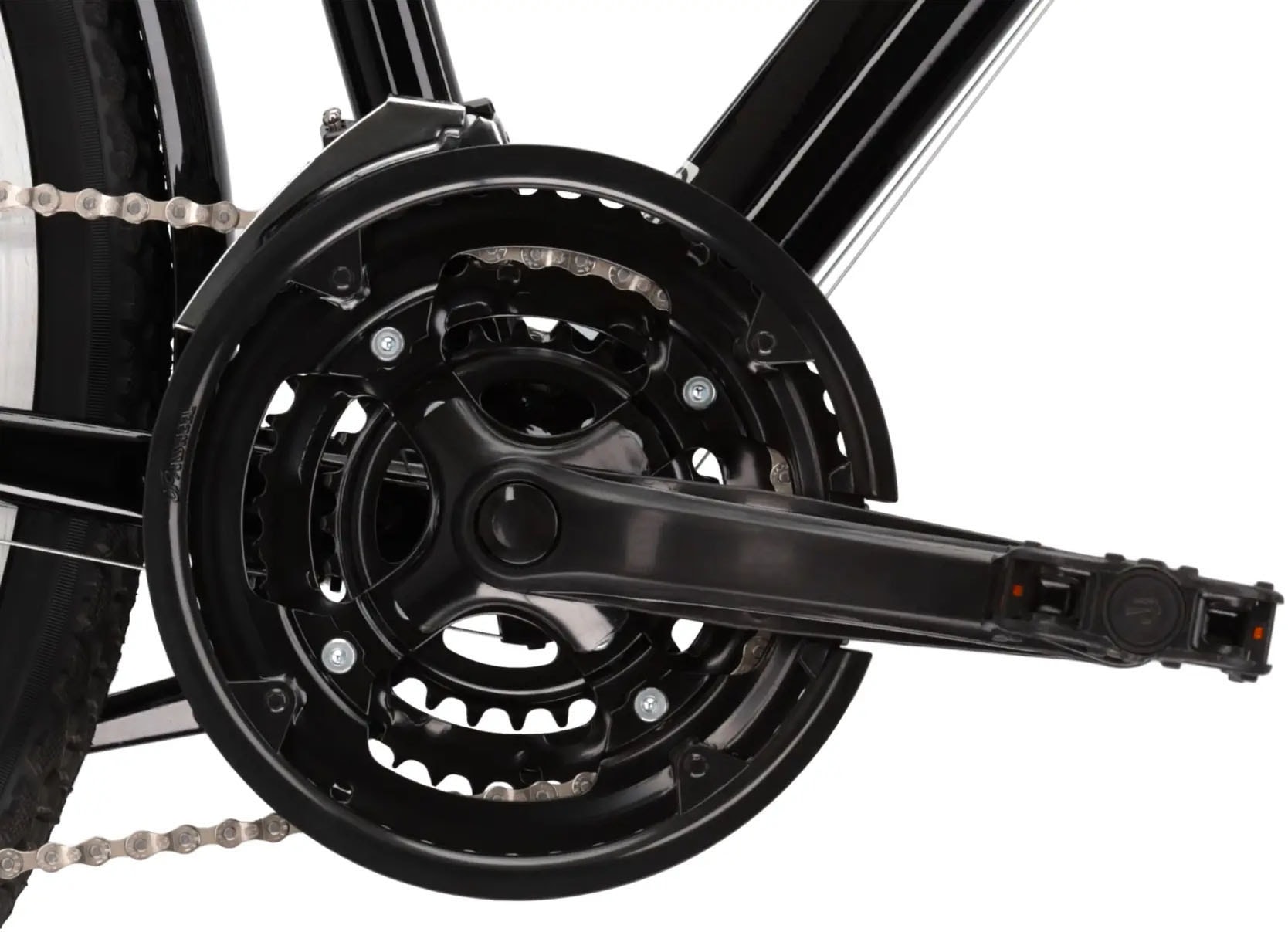 Kross Trekkingrad »Herren-Trekkingrad 28" Trans 1.0 Schwarz 21 Gänge« 21 Gang Shimano SUNRACE RDM41 Schaltwerk Kettenschaltung