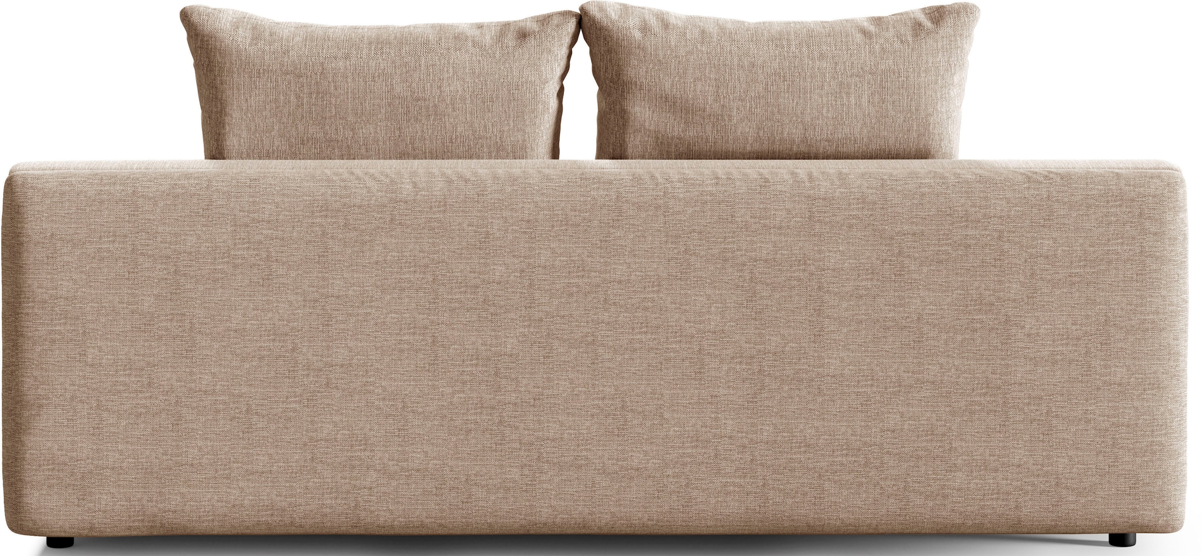 WERK2 Schlafsofa »Biggi, komfortabel und elegant, Breite 206cm,«, 2-Sitzer Sofa & Schlafcouch mit Bettkasten