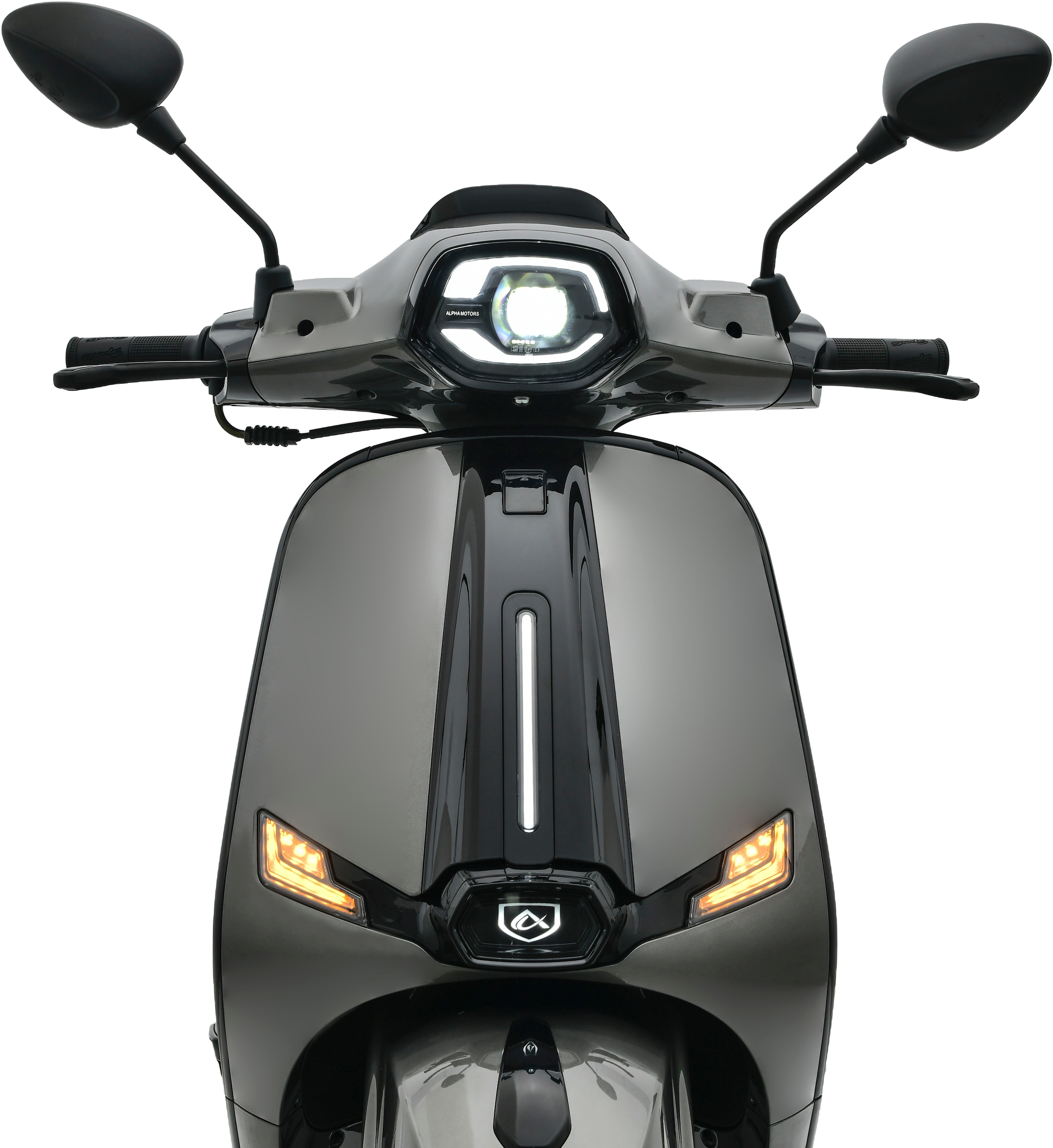 Alpha Motors Motorroller »Napoli 50 ccm 45 km/h EURO 5 (mit/ohne Topcase)«, 50 cm³, 45 km/h, Euro 5, 3,26 PS