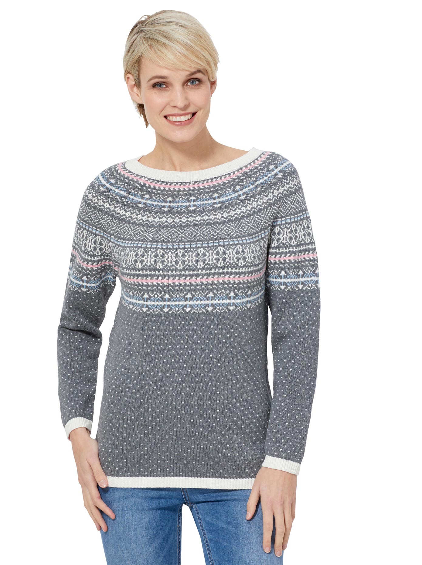 Casual Looks Norwegerpullover »Pullover«