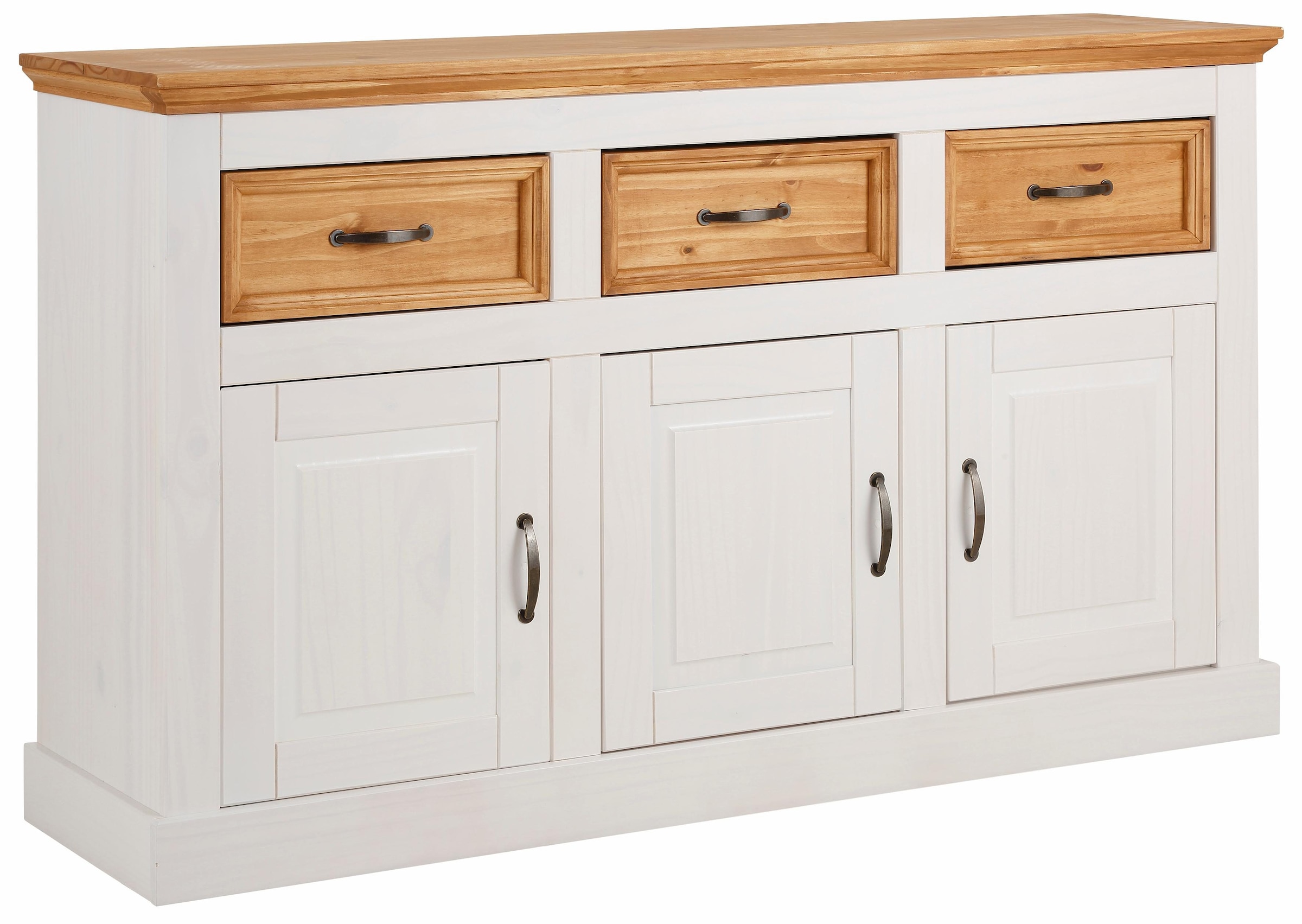 OTTO home Sideboard "Selma" Kommode aus massivem Kiefernholz, Breite 145 cm günstig online kaufen