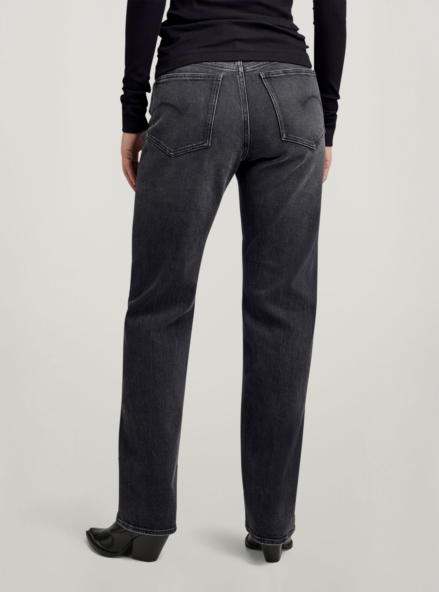 G-STAR 5-Pocket-Jeans "Viktoria High Straight Jeans" günstig online kaufen