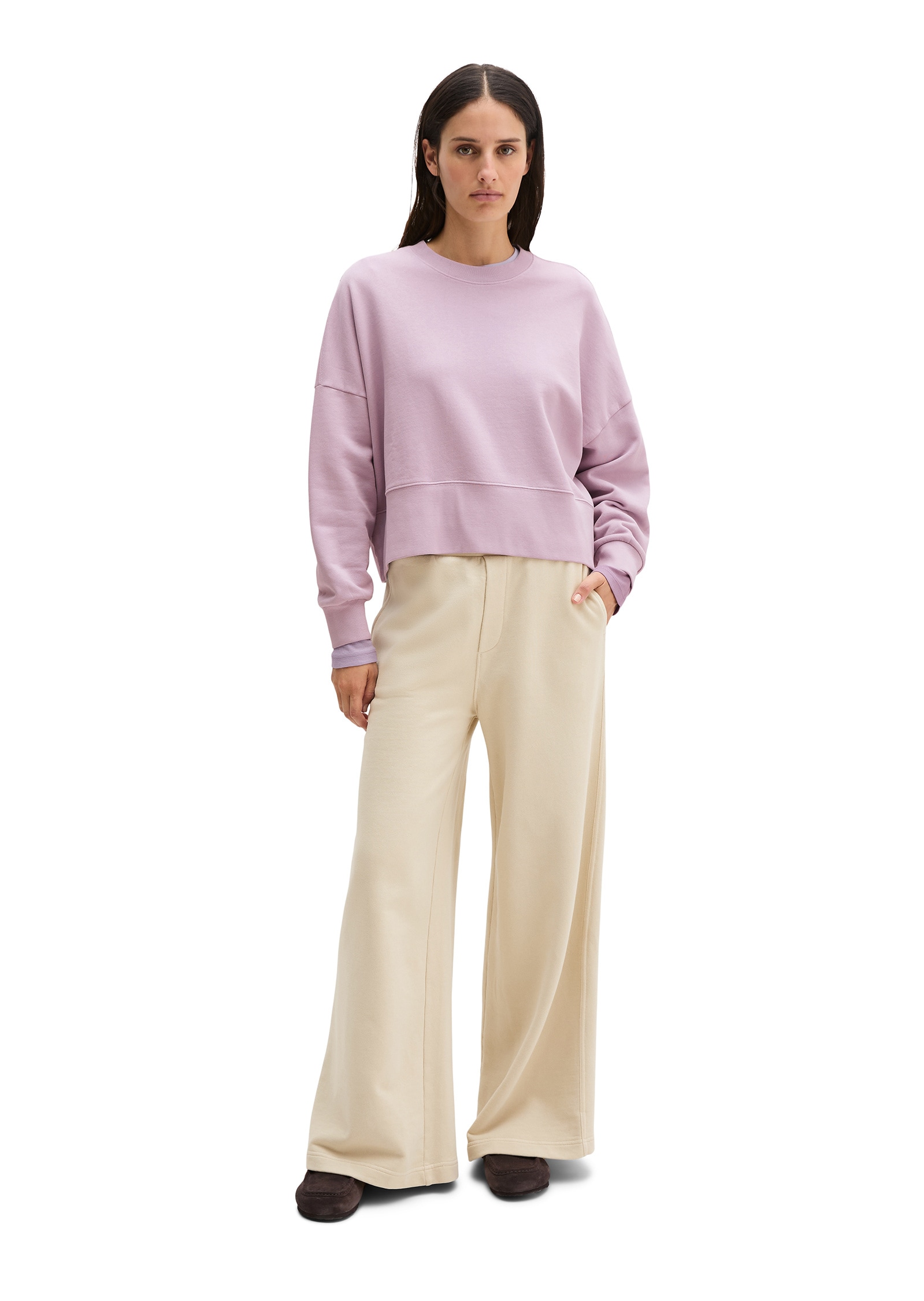 Marc O'Polo Sweatshirt »mit recycelter Baumwolle«
