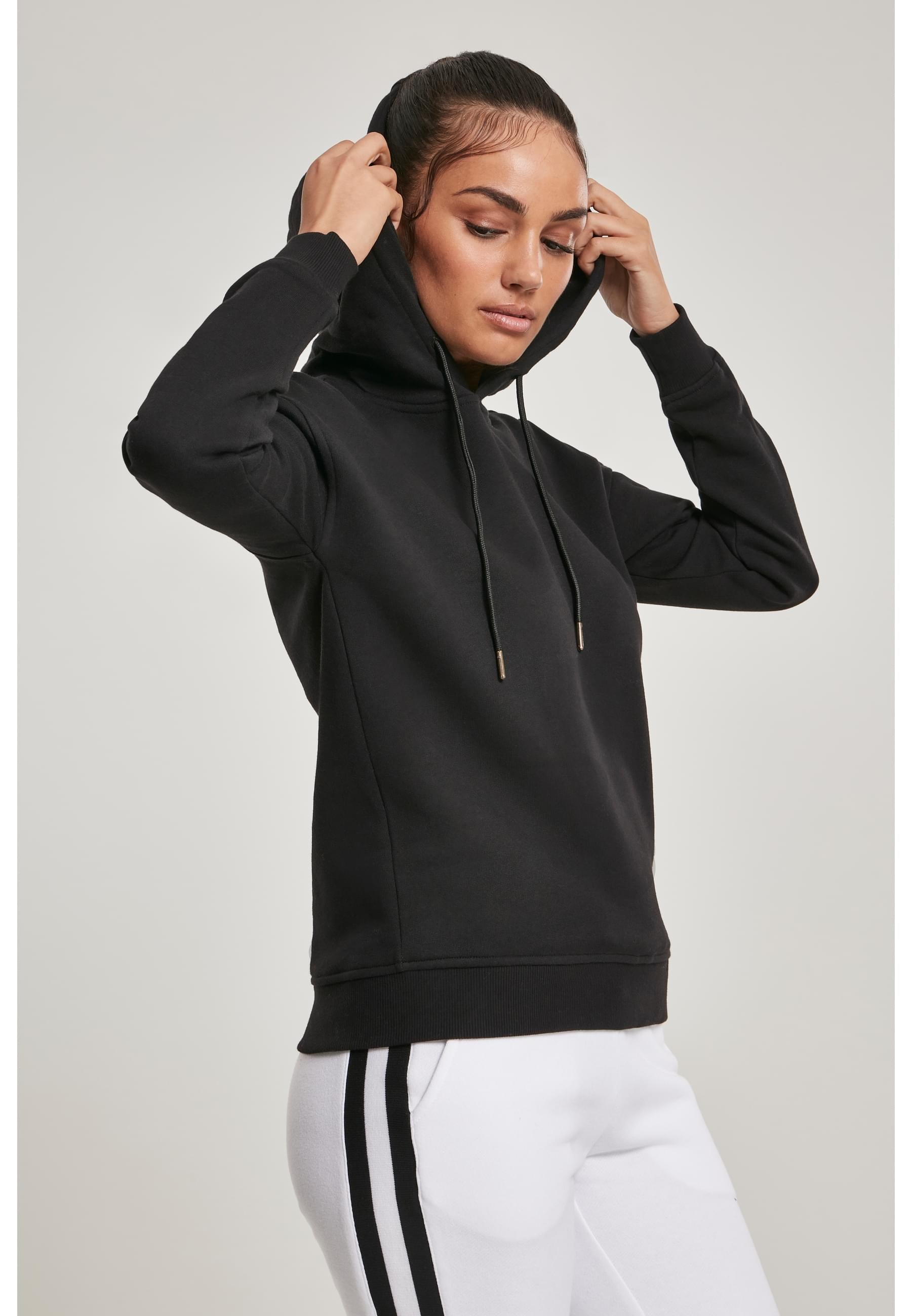 URBAN CLASSICS Kapuzenpullover »Urban Classics Damen Ladies Organic Hoody«, (1 tlg.)