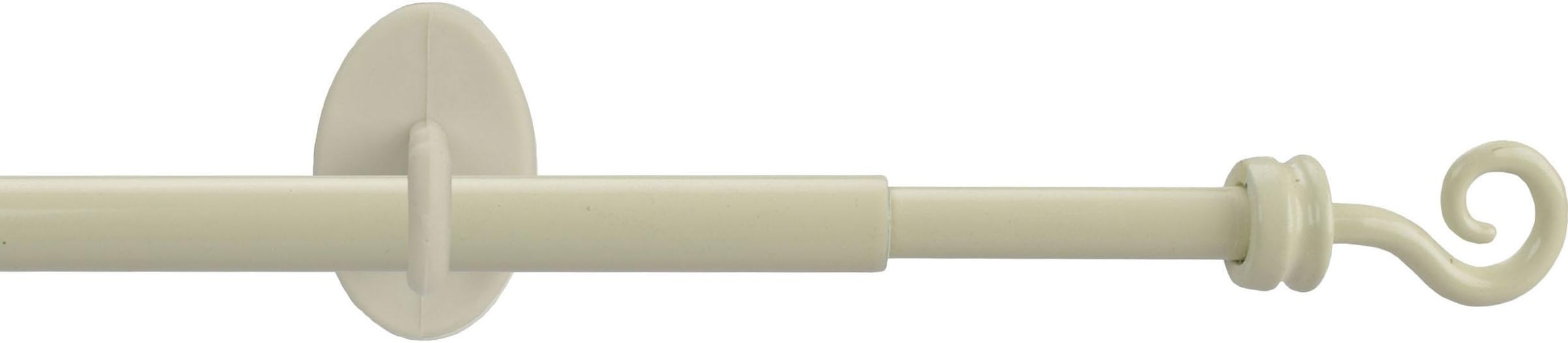 Liedeco "Messina" Ø 8 1-läufig ausziehbar creme-weiß günstig online kaufen