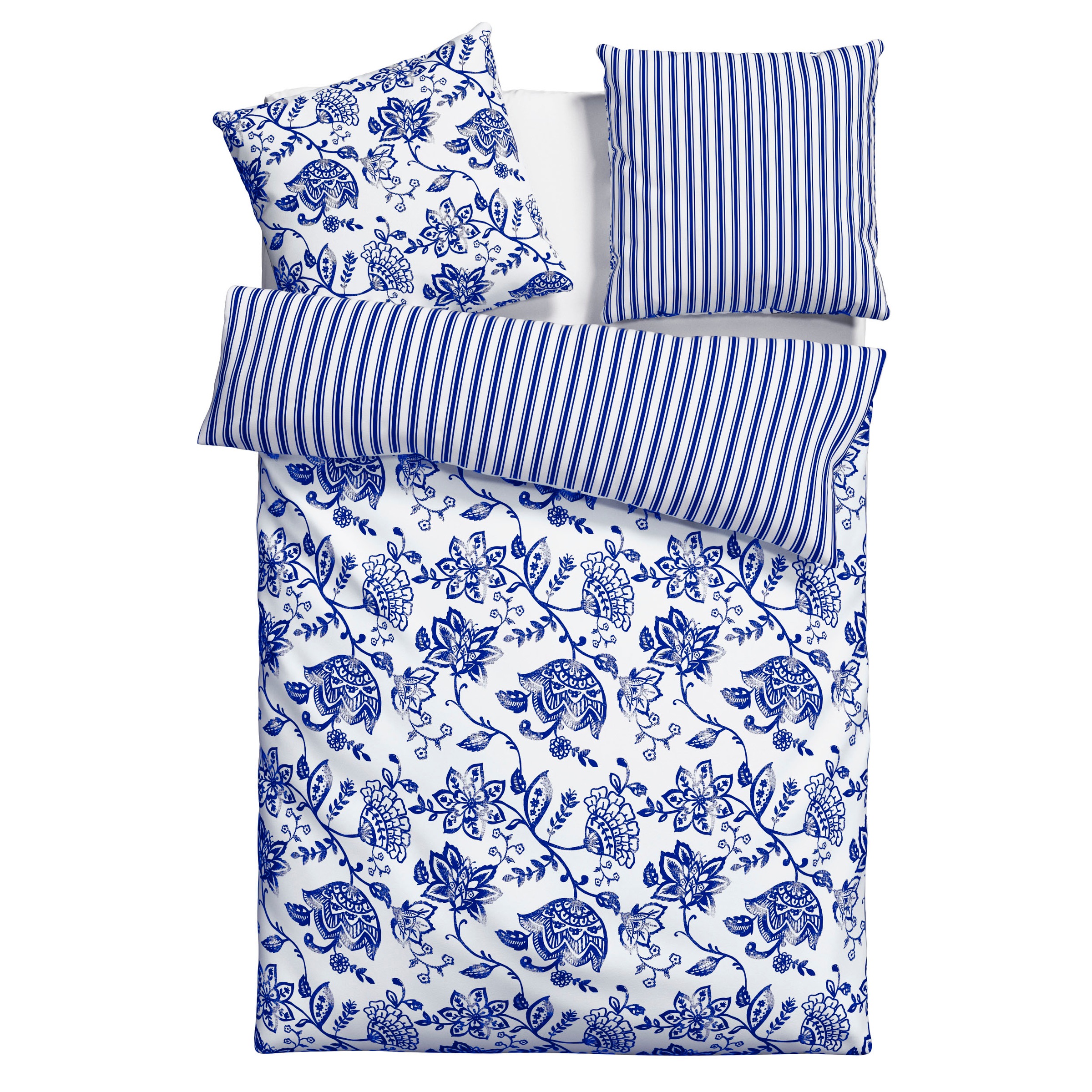 andas Wendebettwäsche "Nordby" 2 tlg. Bettwäsche aus Baumwolle, skandinavis günstig online kaufen