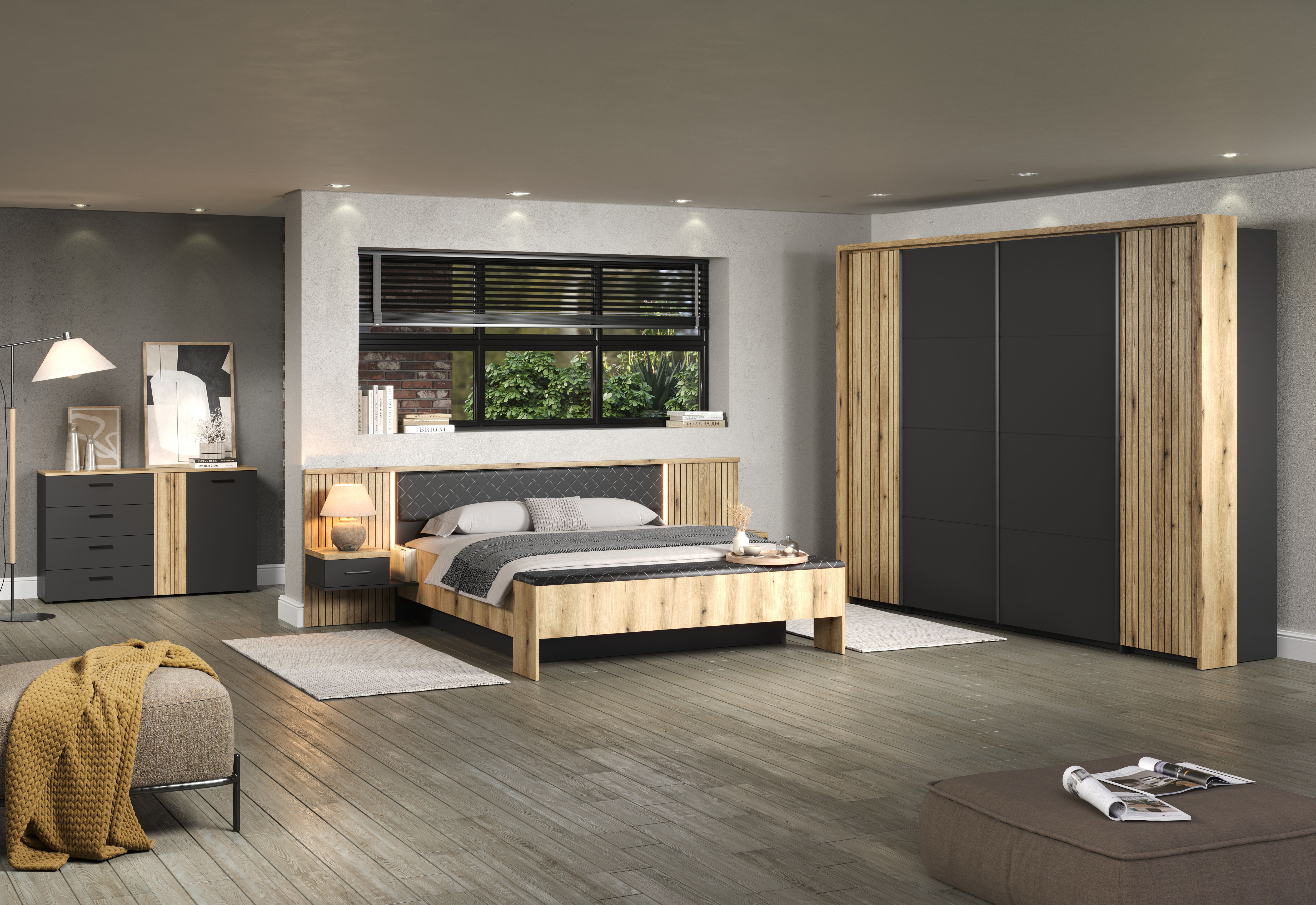 Thumbnail - INOSIGN Einlegeboden "Estepona" 3 Stk. tlg. Einlegeboden 3er Set in Anthrazit - Für den Kleiderschrank 15255557