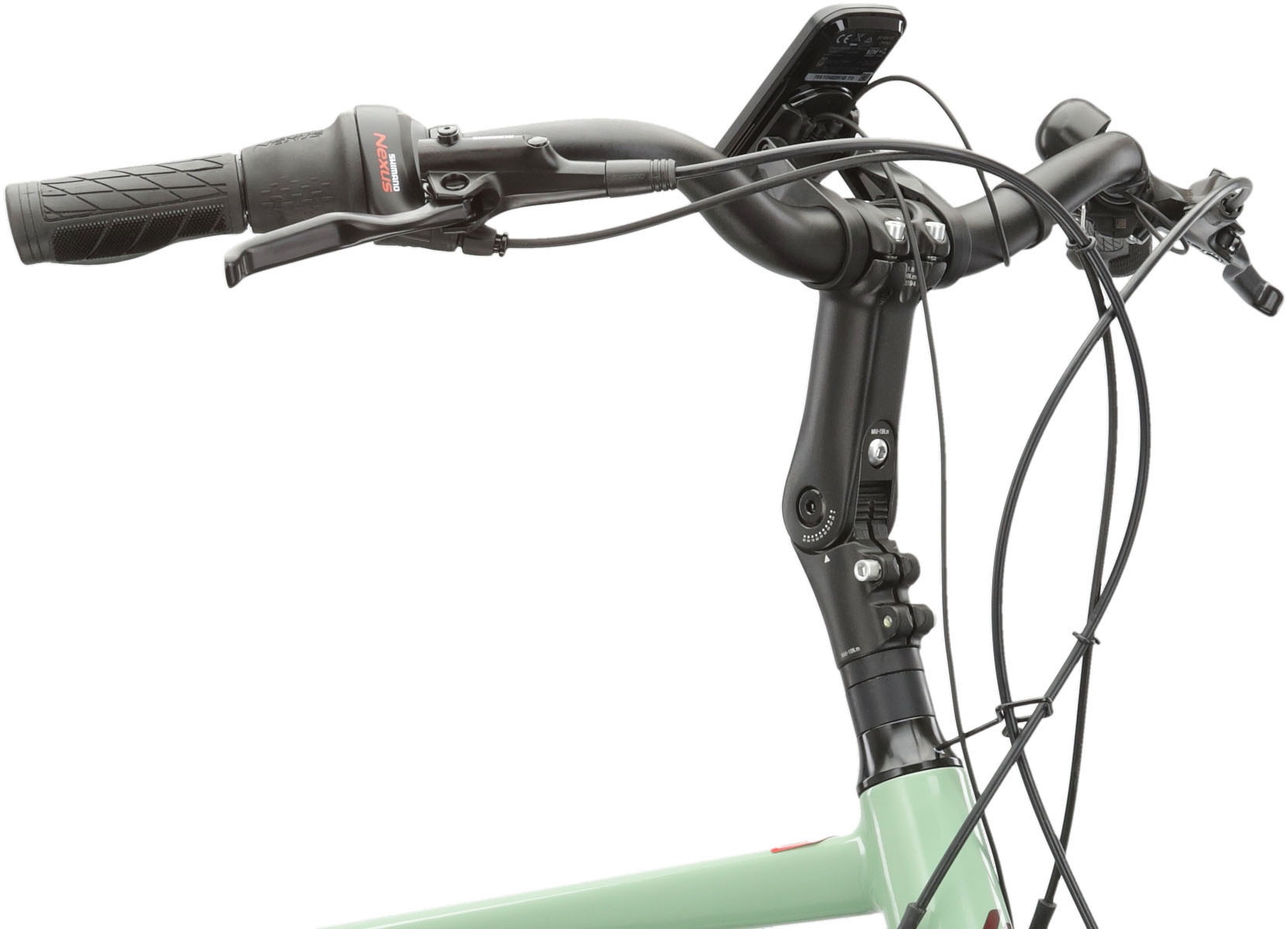 Kross »E-Citybike Sentio Hybrid 4.0 28 Zoll grün« 7 Gang Shimano NEXUS Schaltwerk Nabenschaltung Mittelmotor 250 W Pedelec, Elektrofahrrad für Damen und Herren